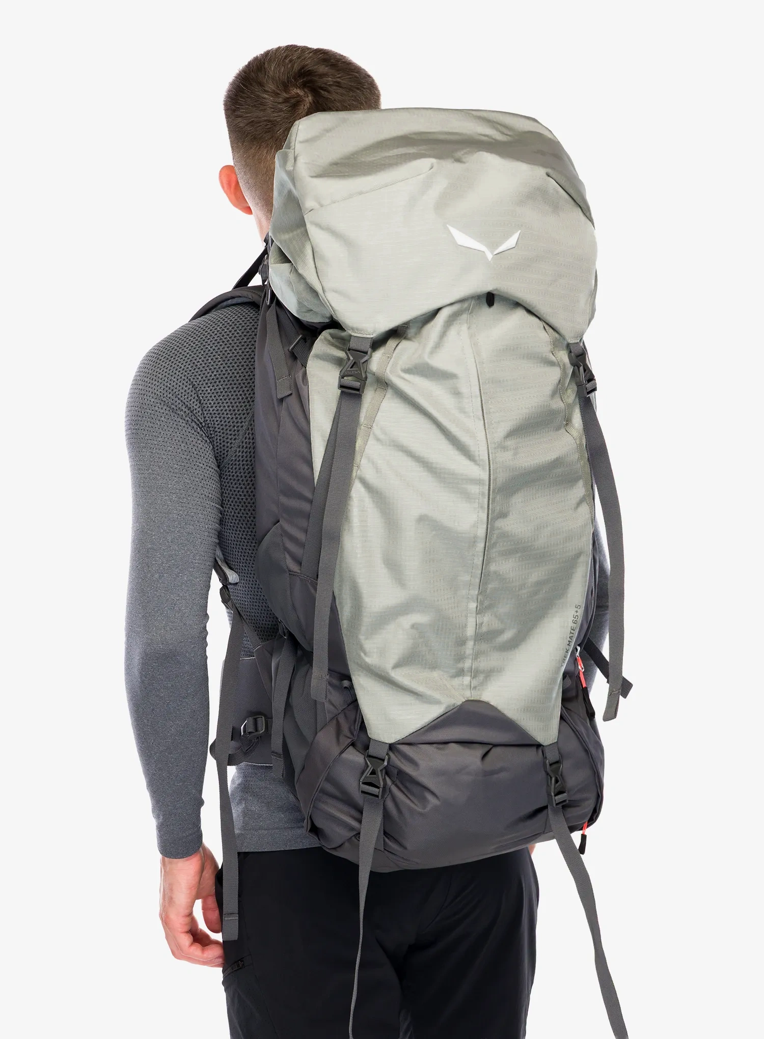Pohodniški nahrbtnik Salewa Trek Mate 65+5 - shadow/onyx