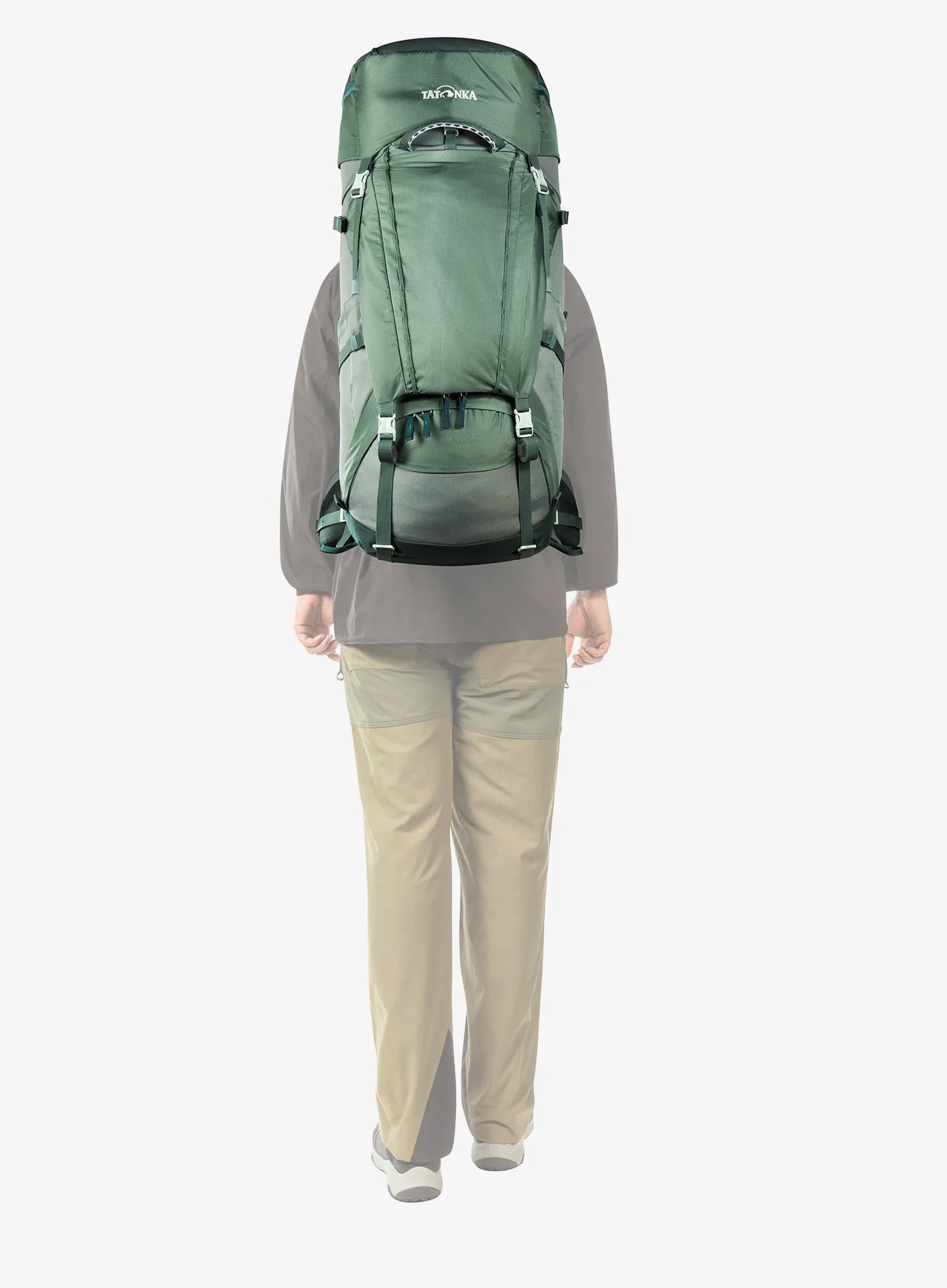 Pohodniški nahrbtnik Tatonka Yukon 50+10 - sage green