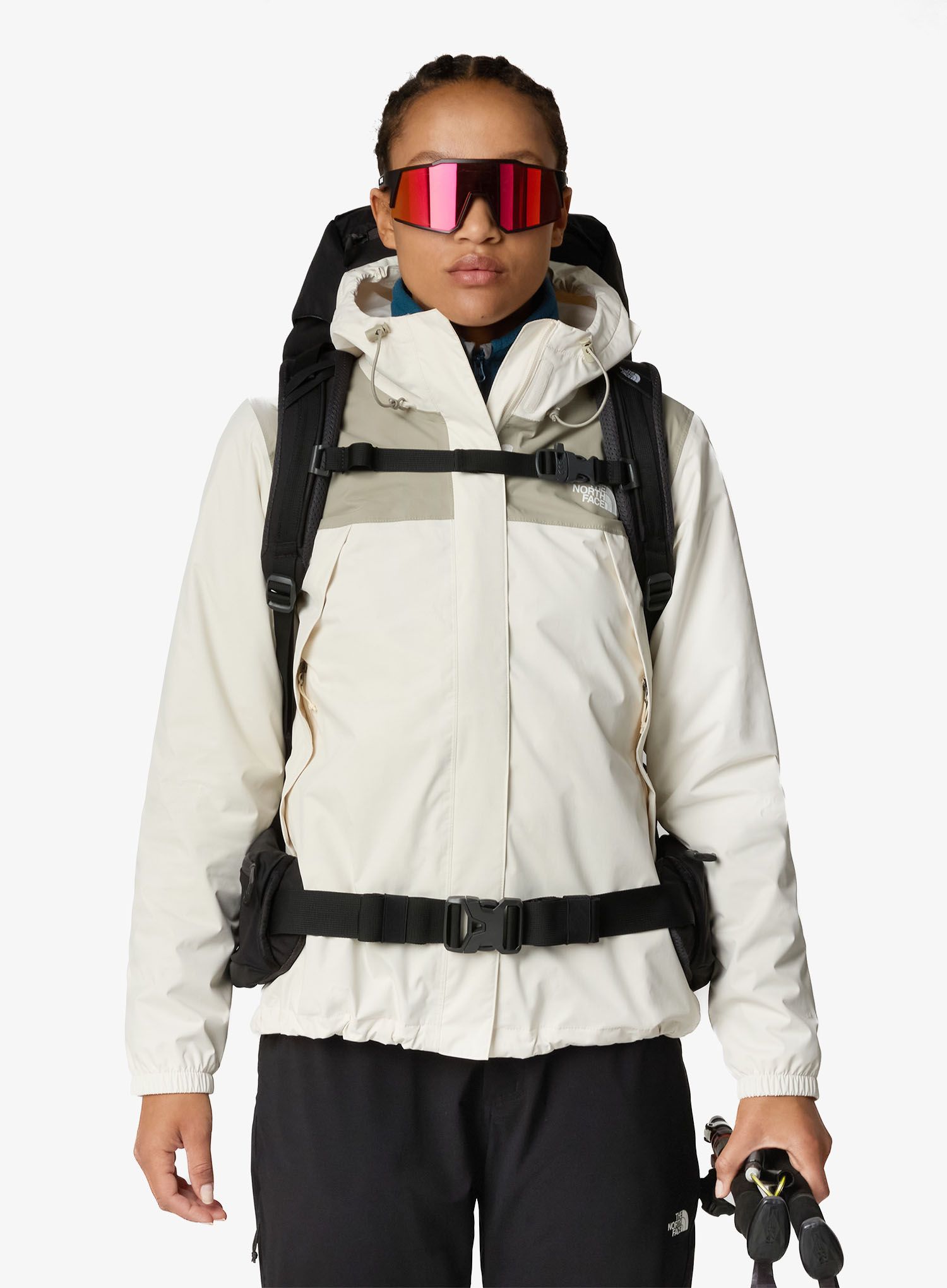 Pohodniški nahrbtnik The North Face Terra 55 - tnf blk/asphalt grey