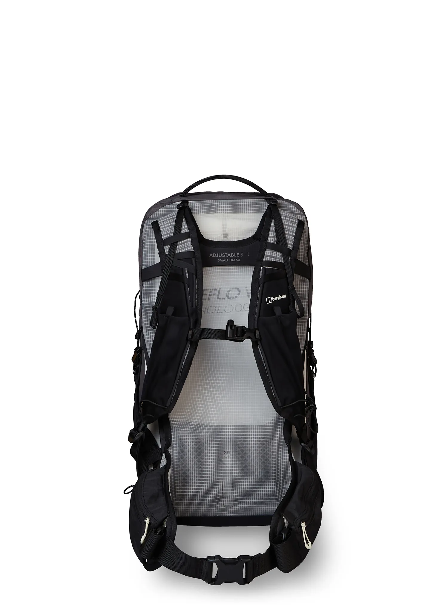 Pohodniški nahrbtnik Berghaus 3D Freeflow 30+5l S - grey pinstripe/jet black