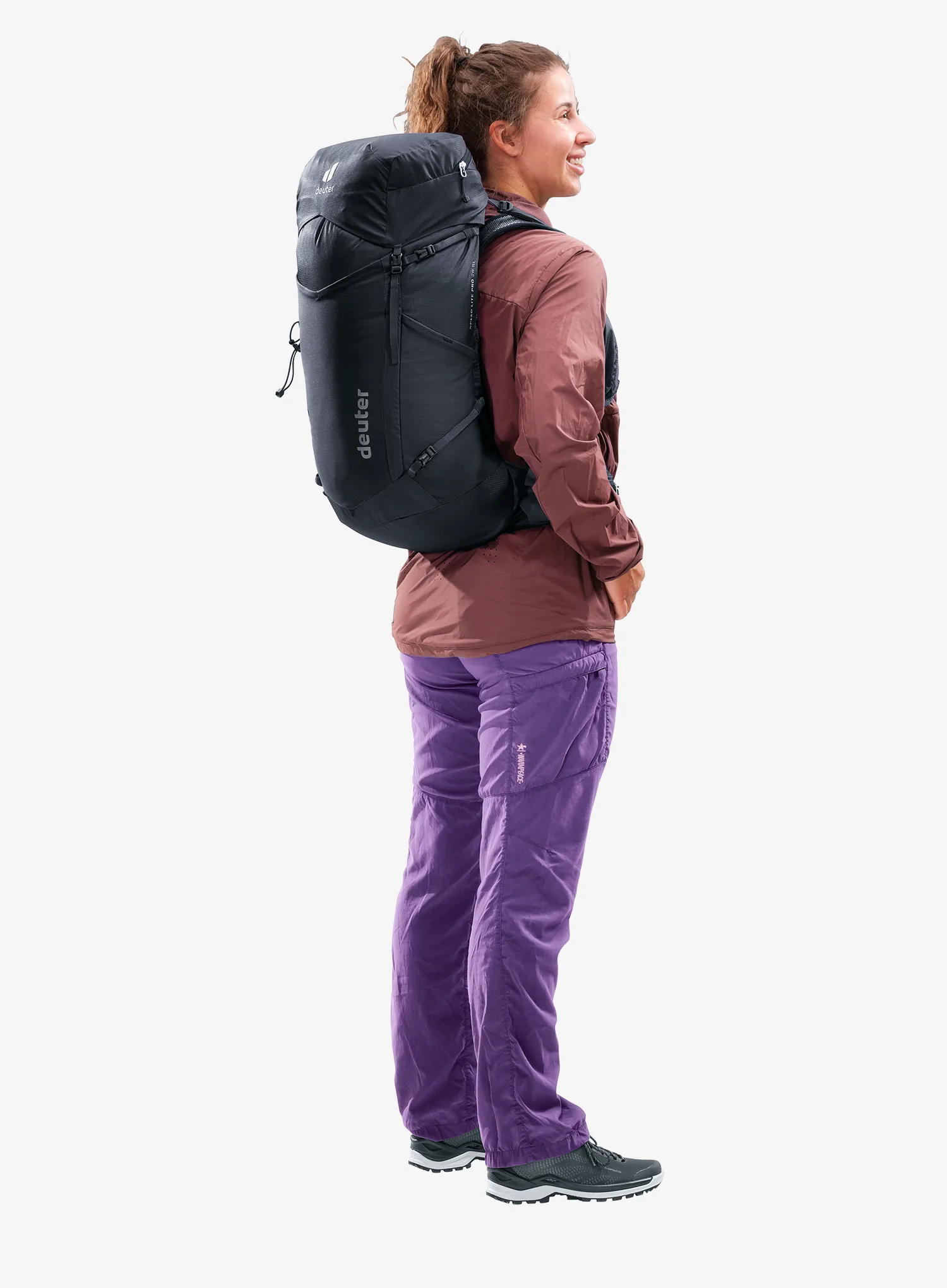 Ženski pohodniški nahrbtnik Deuter Speed Lite Pro 28 SL - black