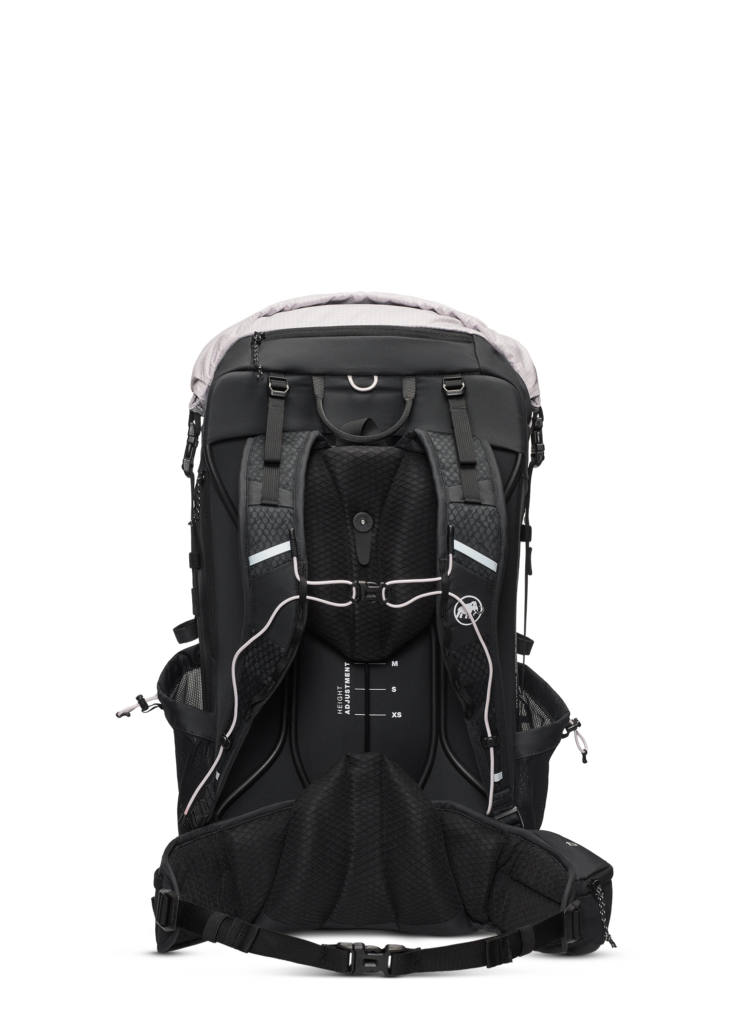 Ženski pohodniški nahrbtnik Mammut Ducan Spine 28-35 - alpine calamint/black
