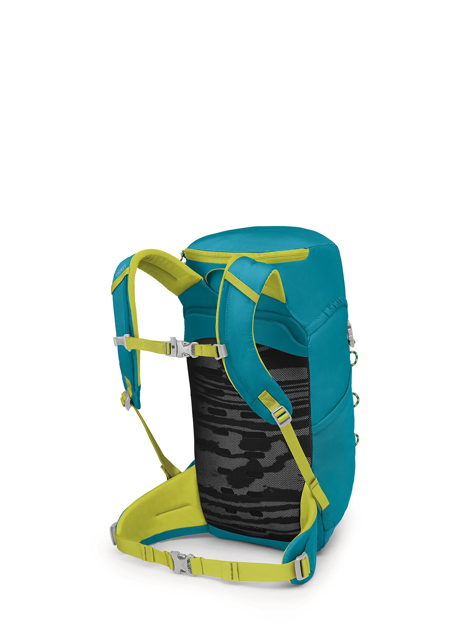Otroški pohodniški nahrbtnik Osprey Jet 18 - blue spikemoss/lemongrass