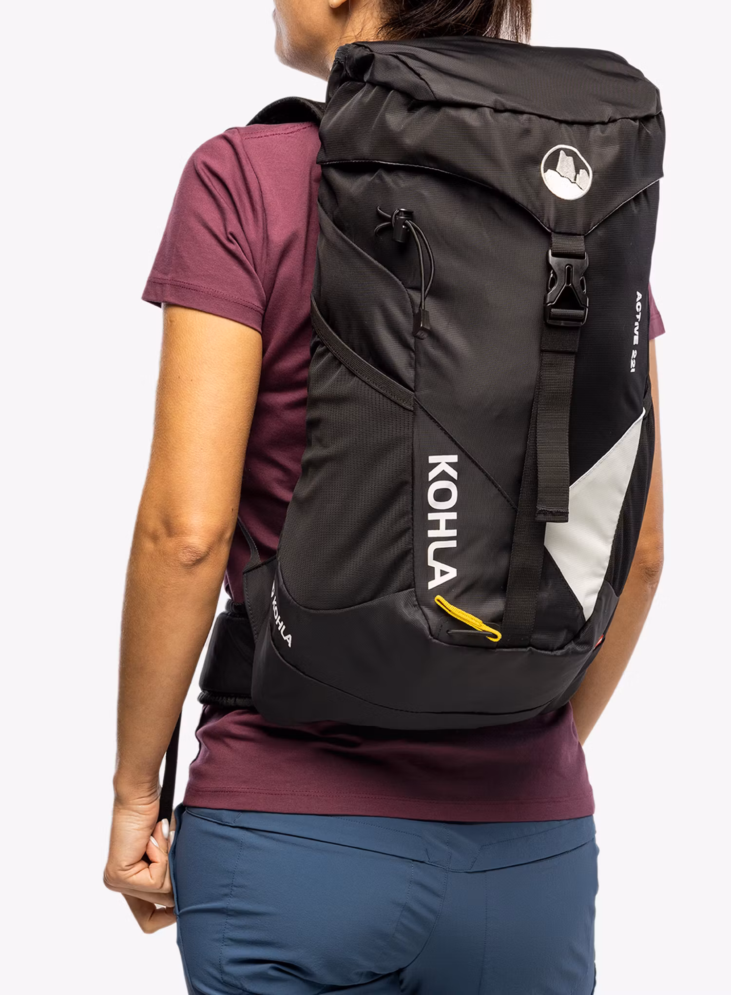 Pohodniški nahrbtnik Kohla Active 22L - caviar/dawn blue