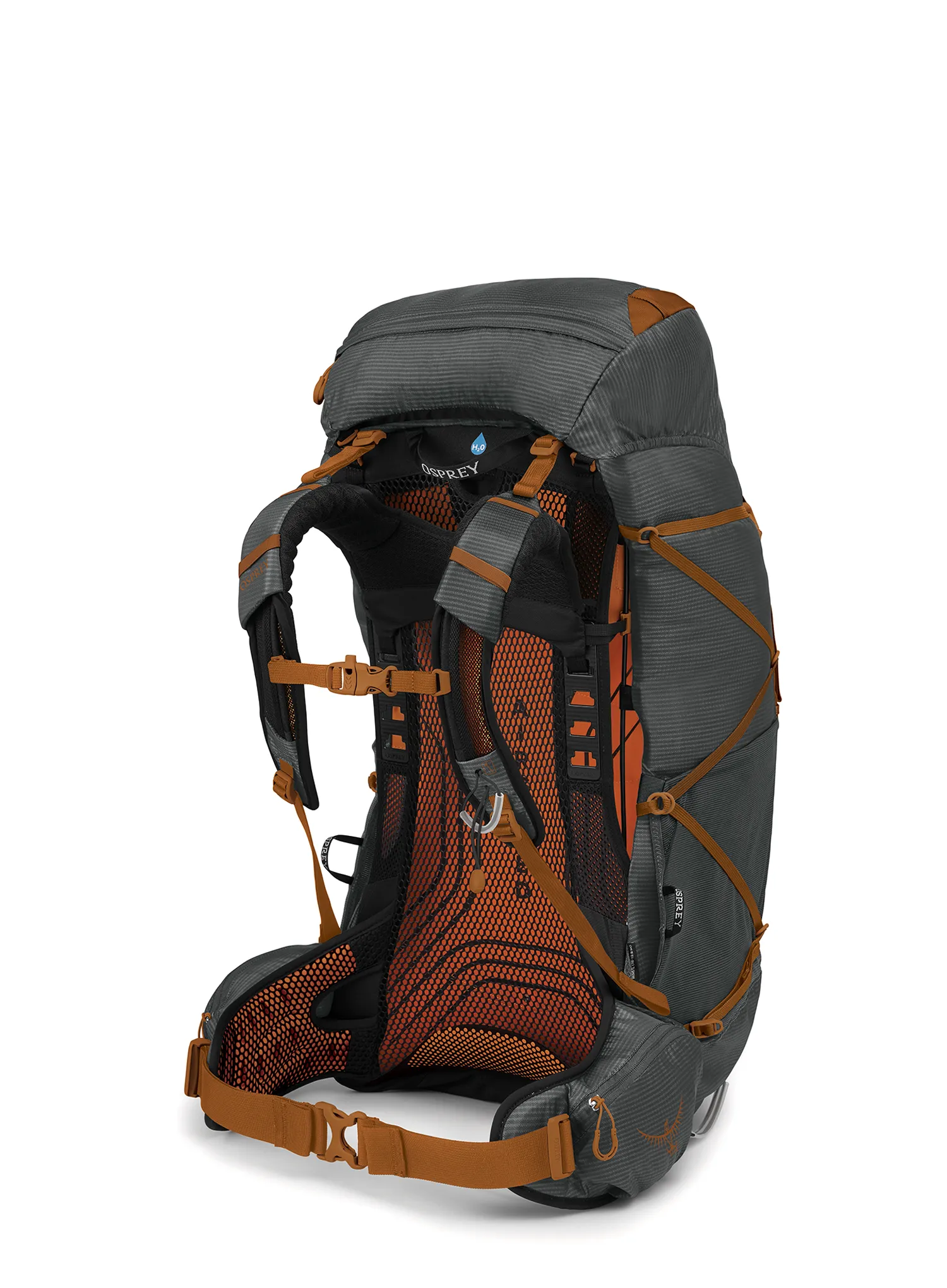 Pohodniški nahrbtnik Osprey Exos 58 - dark charcoal grey