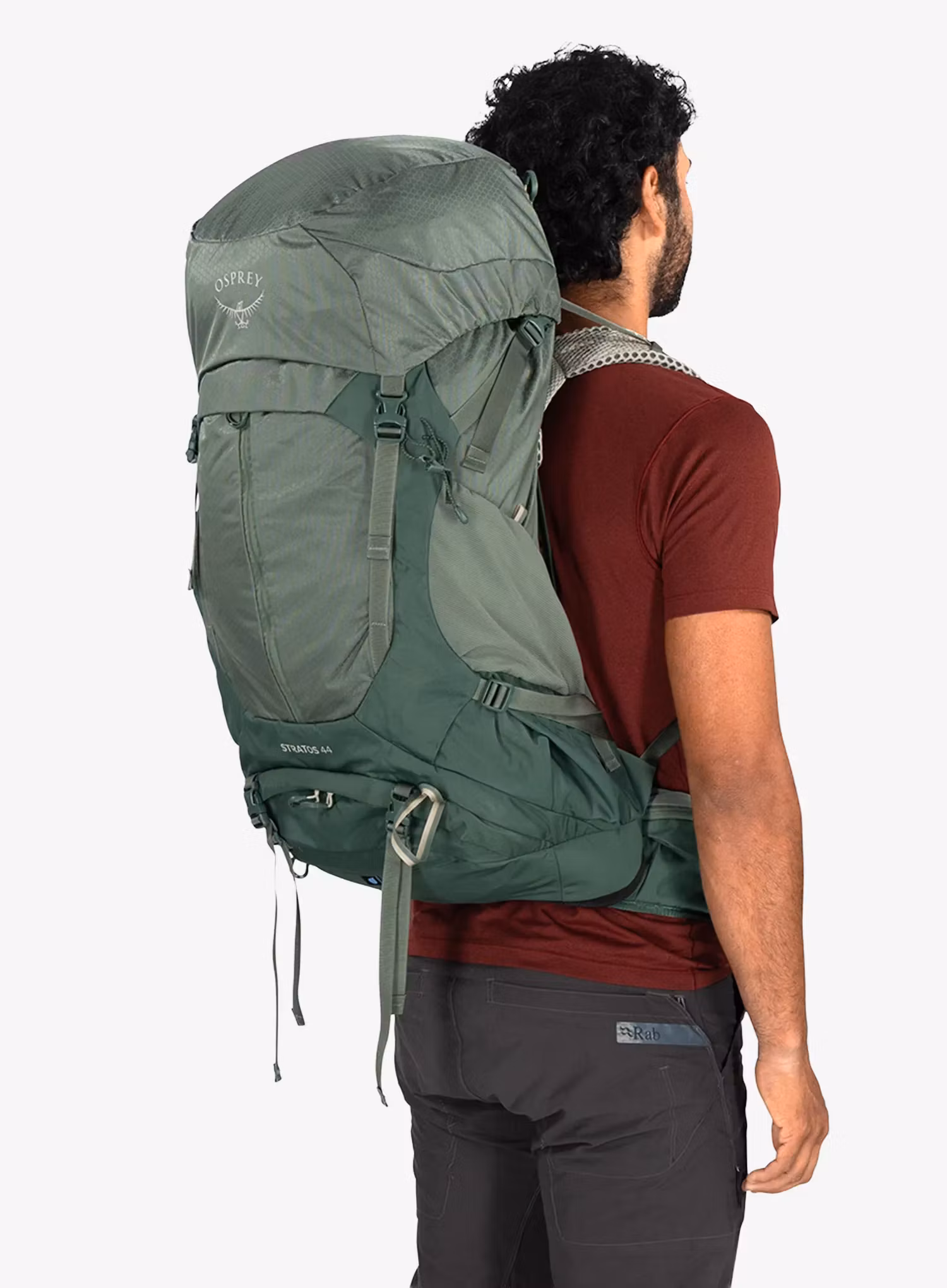 Pohodniški nahrbtnik Osprey Stratos 44 - pine leaf green