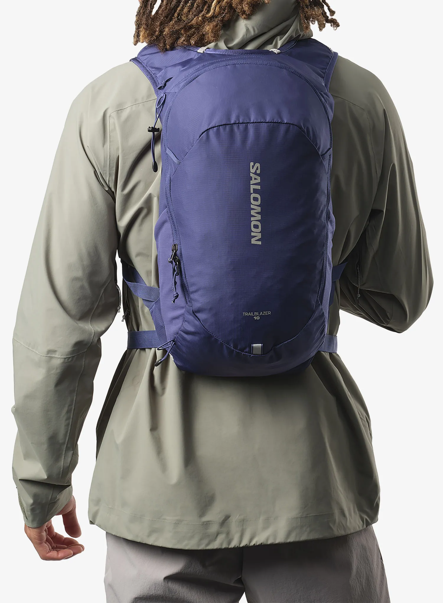 Pohodniški nahrbtnik Salomon Trailblazer 10 - blue/gray
