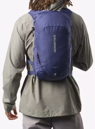 Pohodniški nahrbtnik Salomon Trailblazer 10 - blue/gray
