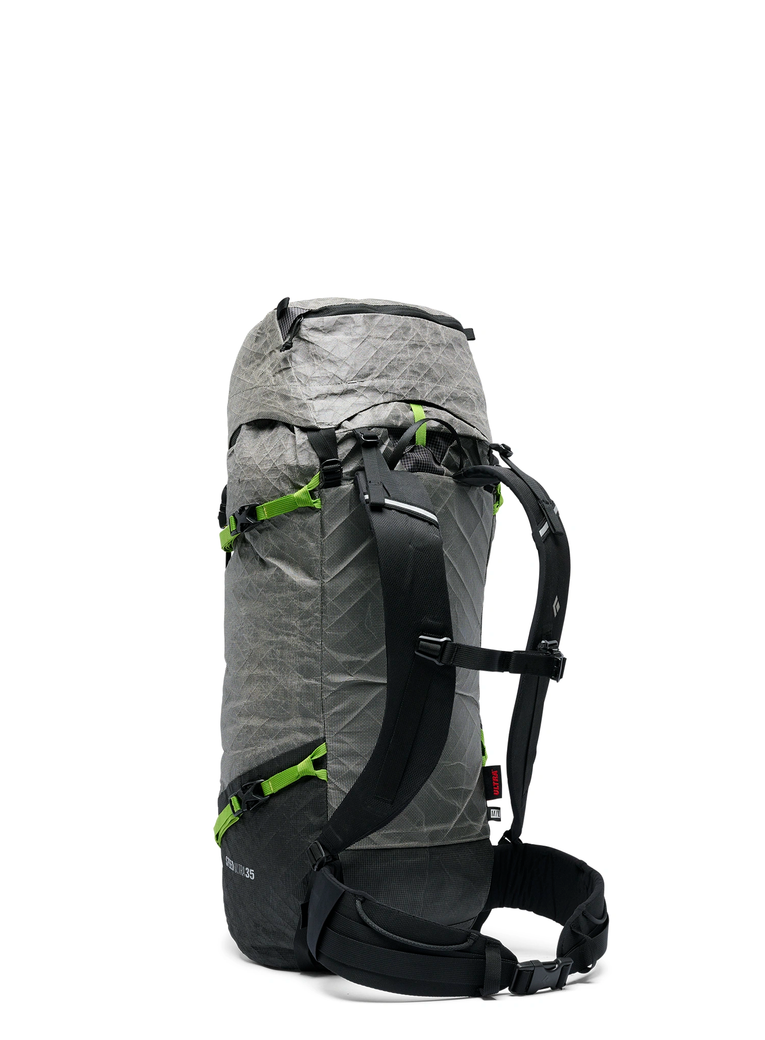 Plezalni nahrbtnik Black Diamond Speed Ultra 35 Backpack - storm gray