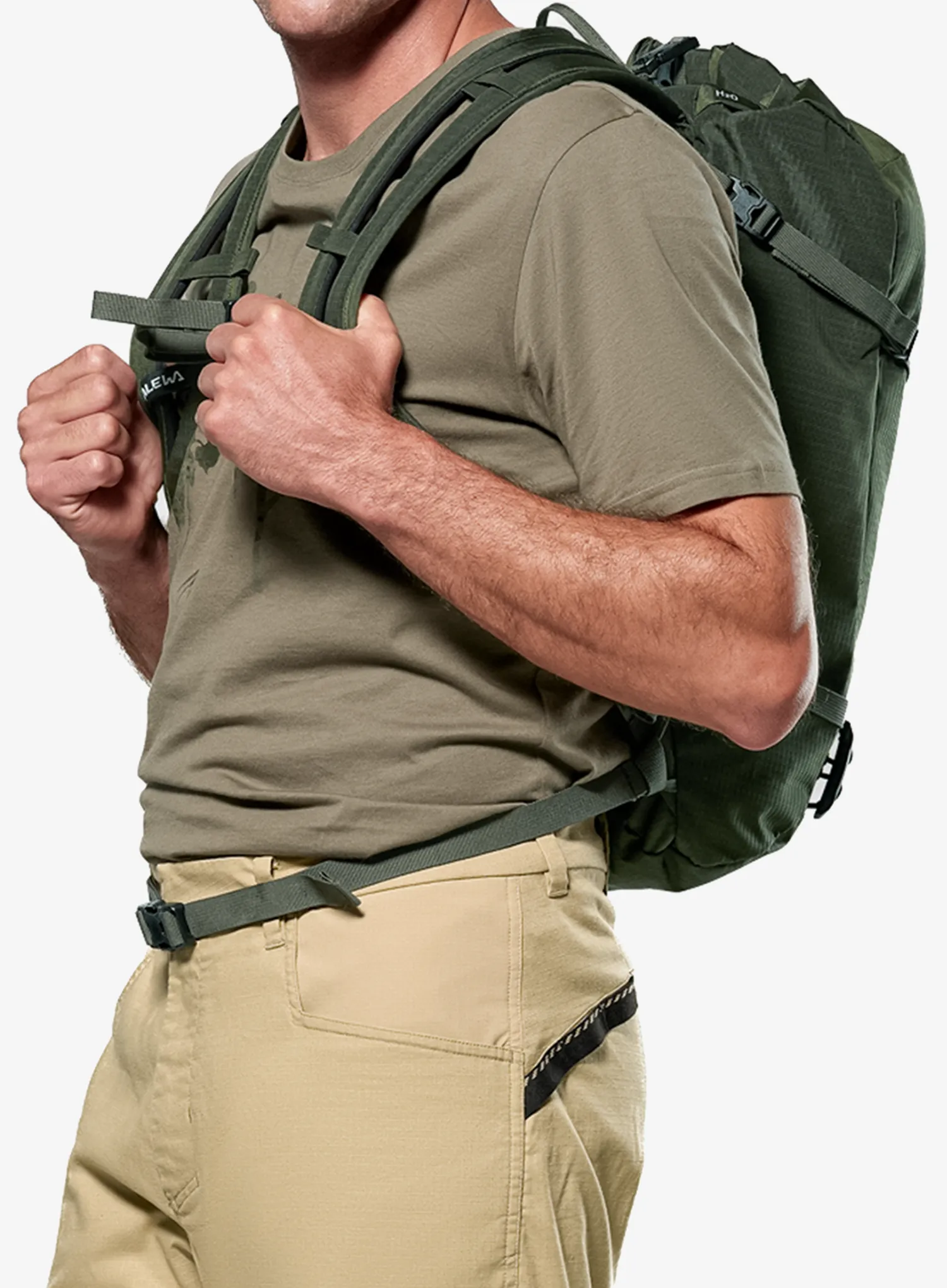 Plezalni nahrbtnik Salewa Climb Mate 25 - dark olive