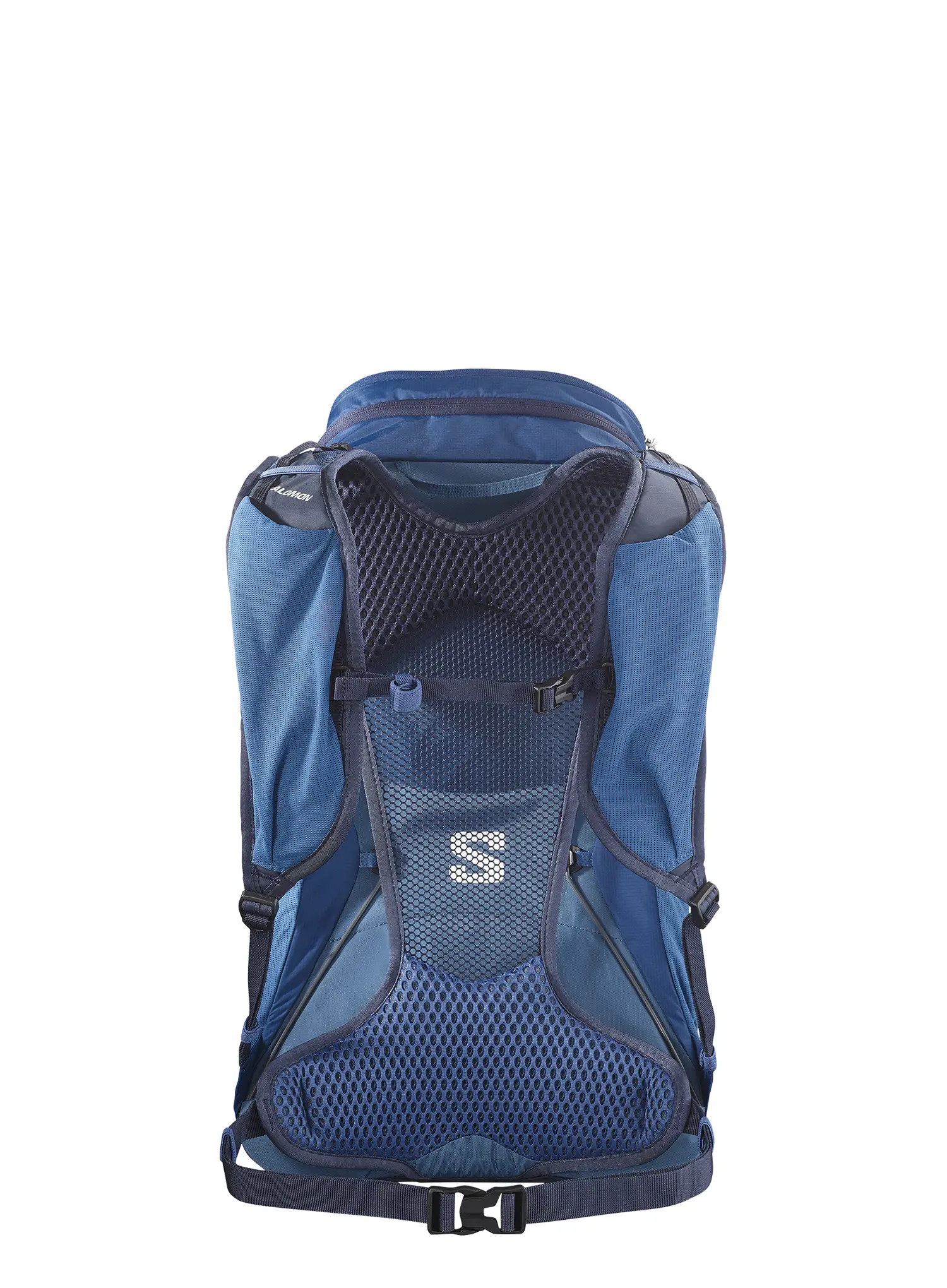 Nahrbtnik z distančno mrežico Salomon Aerotrek 20 - poseidon/black iris/blue