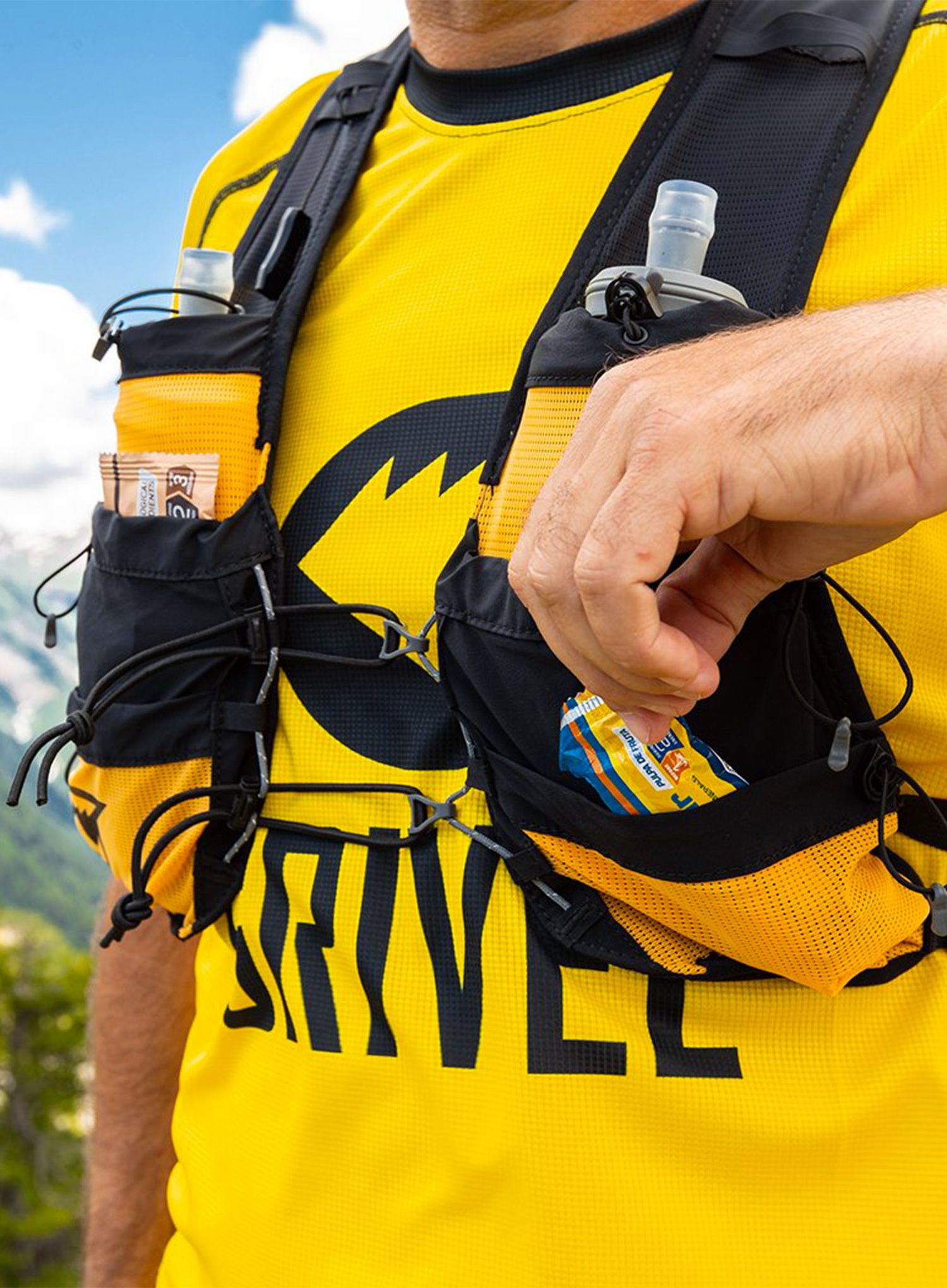 Tekaški nahrbtnik Grivel Mountain Runner EVO 10 - yellow