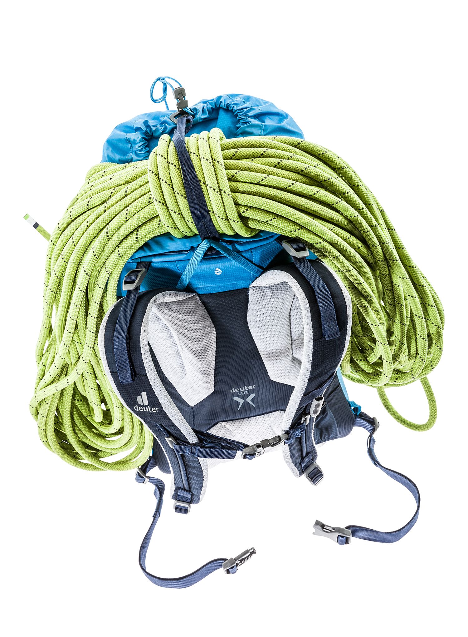 Ženski gorski nahrbtnik Deuter Guide Lite 22 SL - azure/navy