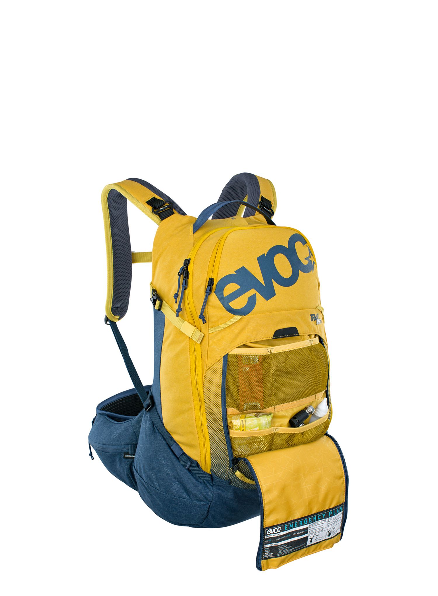 Enduro nahrbtnik Evoc Trail Pro 26 - curry/denim