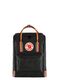 Nahrbtnik Fjallraven Kanken Rainbow - black/rainbow pattern