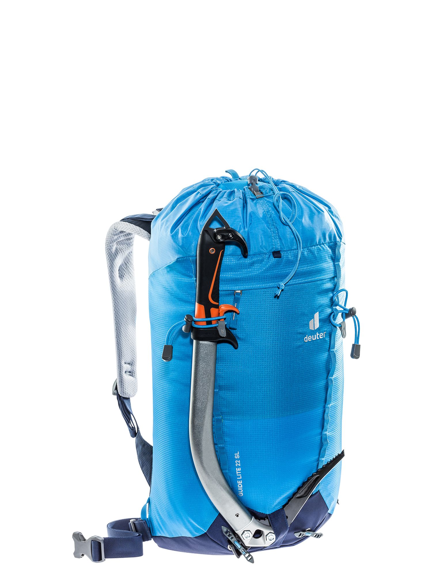 Ženski gorski nahrbtnik Deuter Guide Lite 22 SL - azure/navy