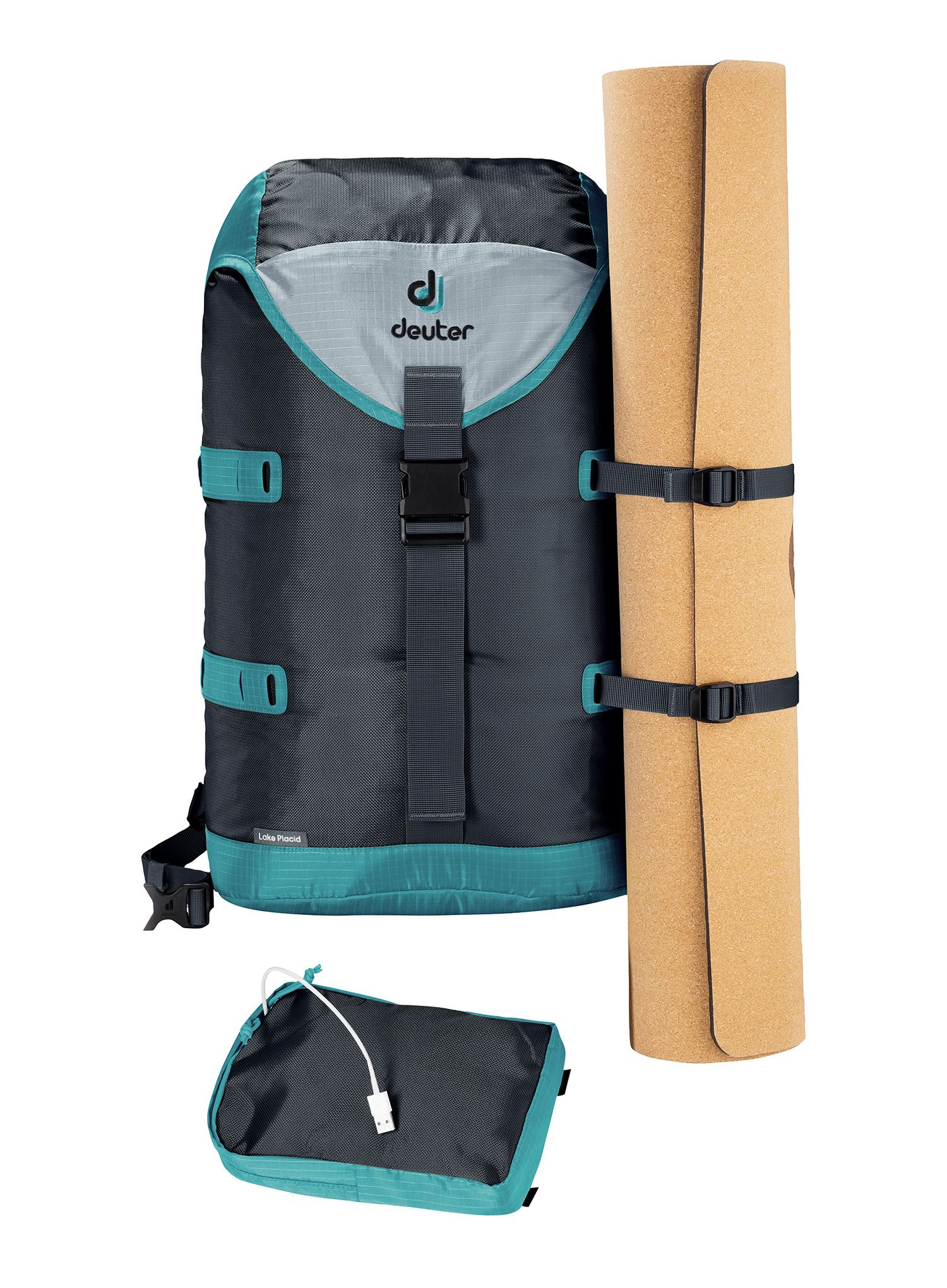 Mestni nahrbtnik Deuter Lake Placid - black/tin