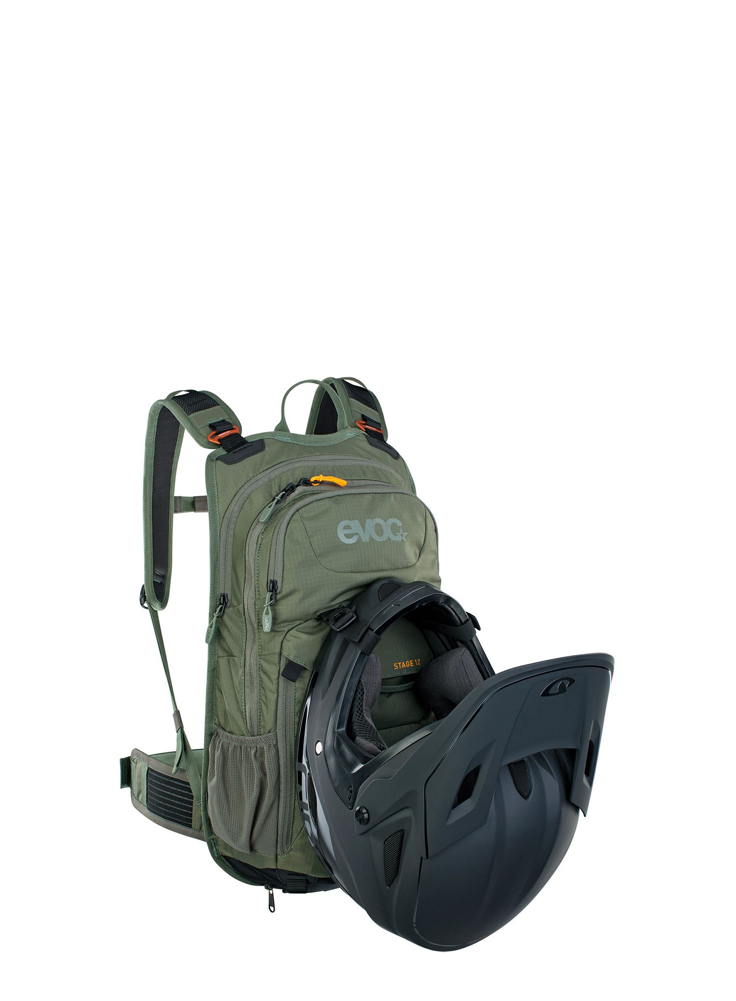 MTB nahrbtnik Evoc Stage 12 - dark olive