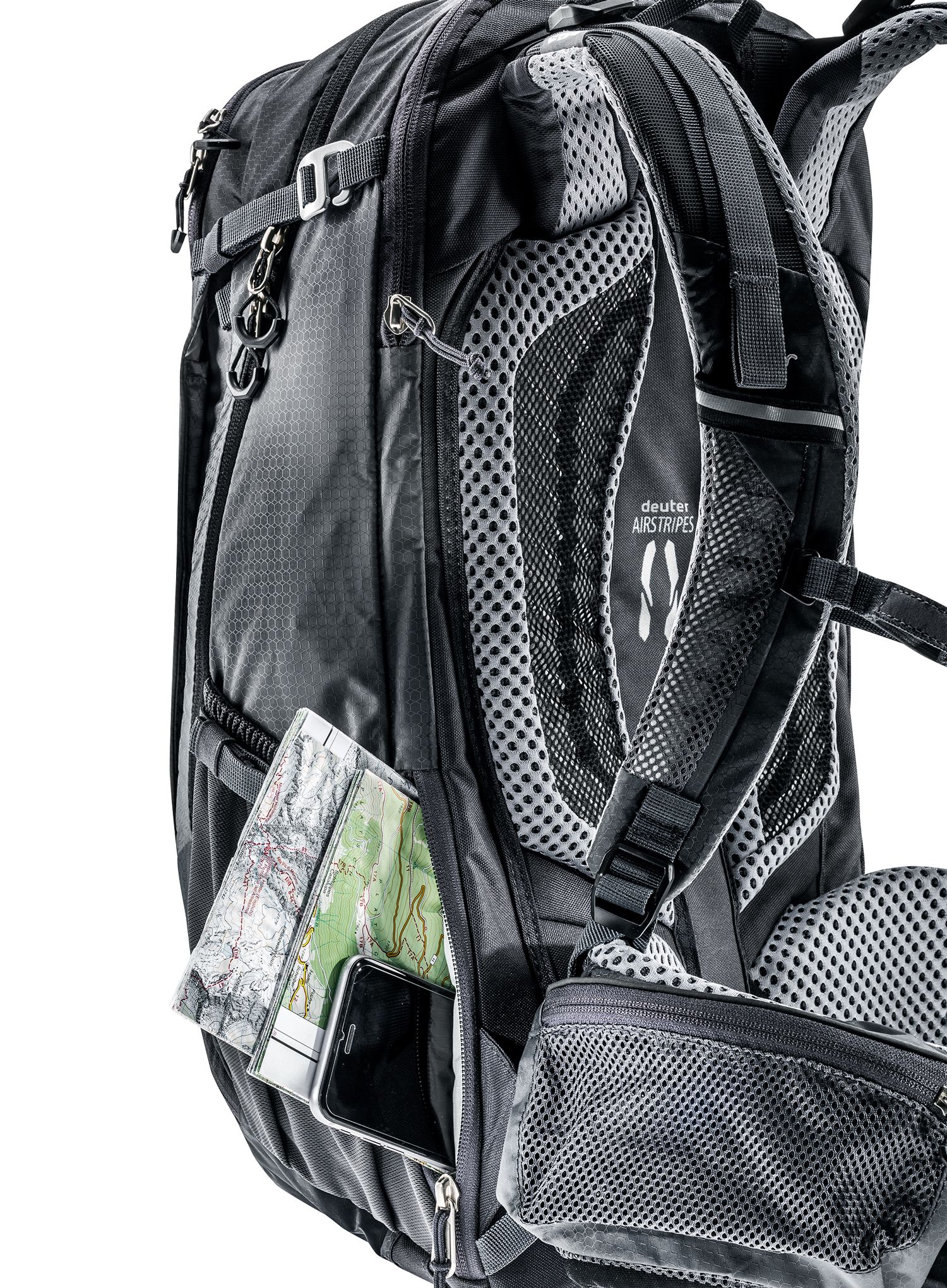 Nahrbtnik za kolesarjenje Deuter Trans Alpine Pro 28 - black/graphite - photo number 15