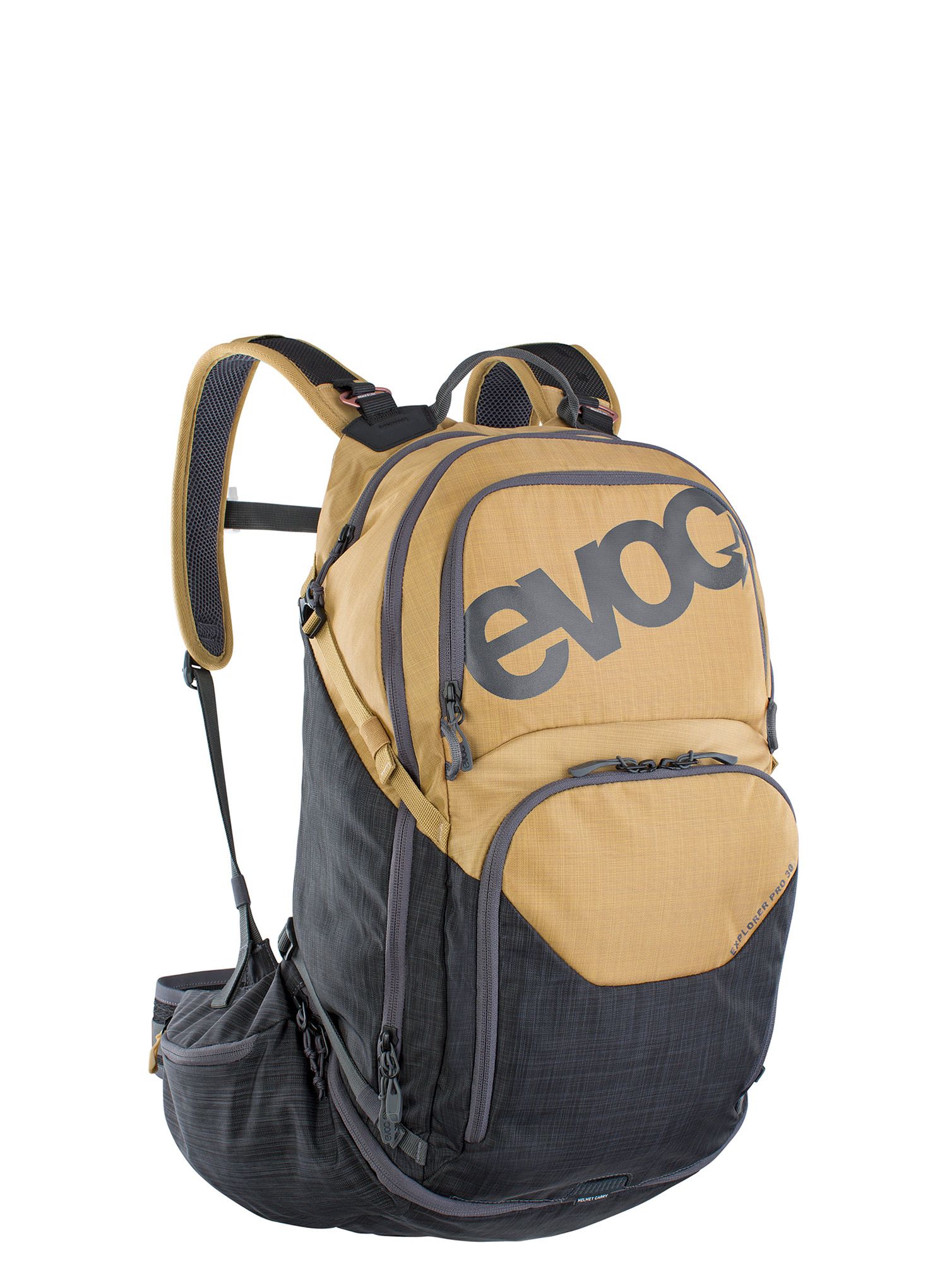 Nahrbtnik za kolesarjenje Evoc Explorer Pro 30 - gold/carbon grey