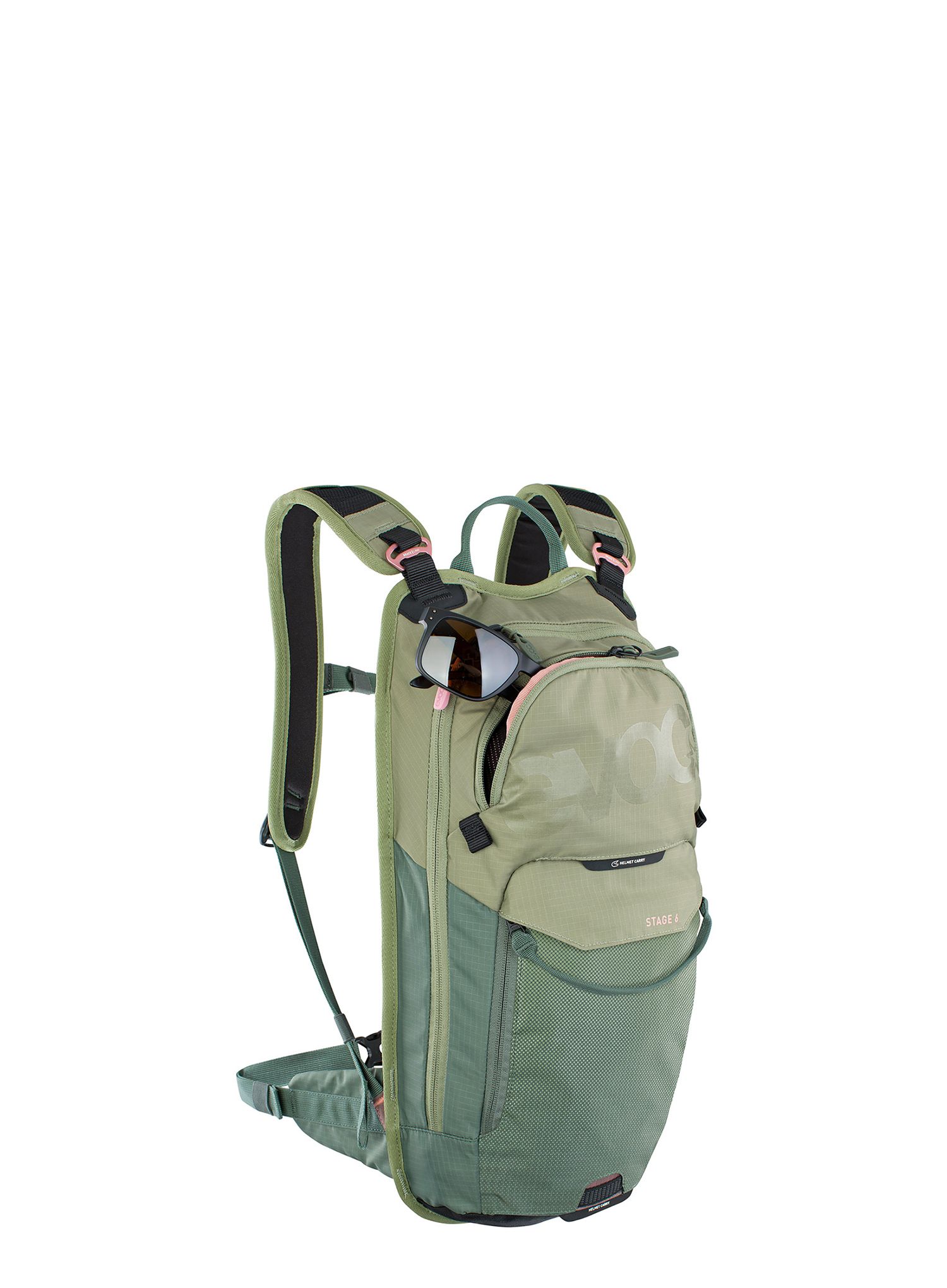 Nahrbtnik za kolesarjenje Evoc Stage 6 - light olive/olive