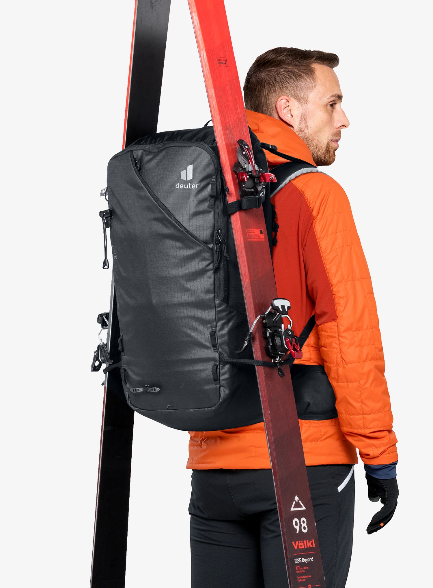 Smučarski nahrbtnik Deuter Freerider Pro 34+ - black