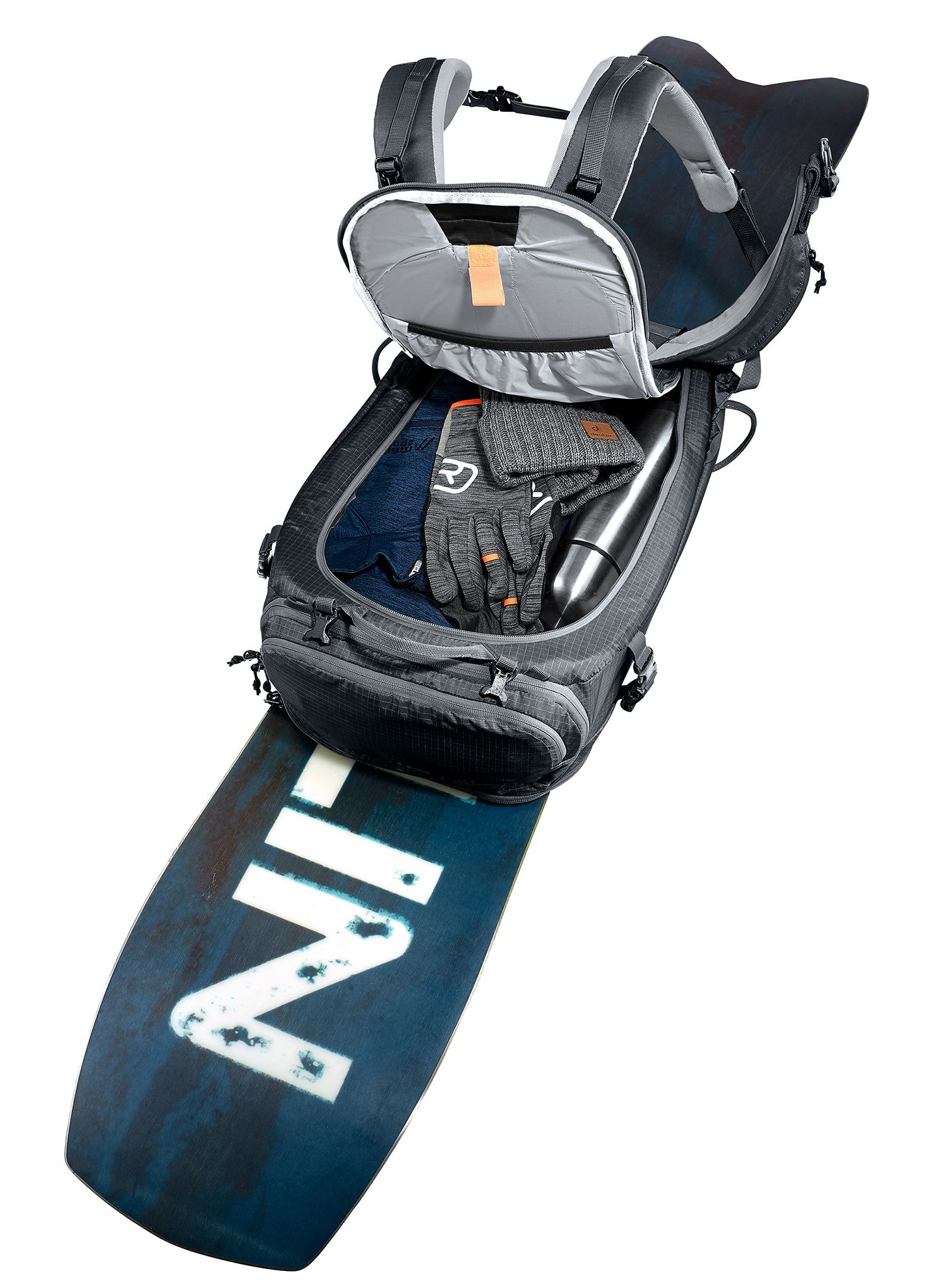 Smučarski nahrbtnik Deuter Freerider Pro 34+ - black