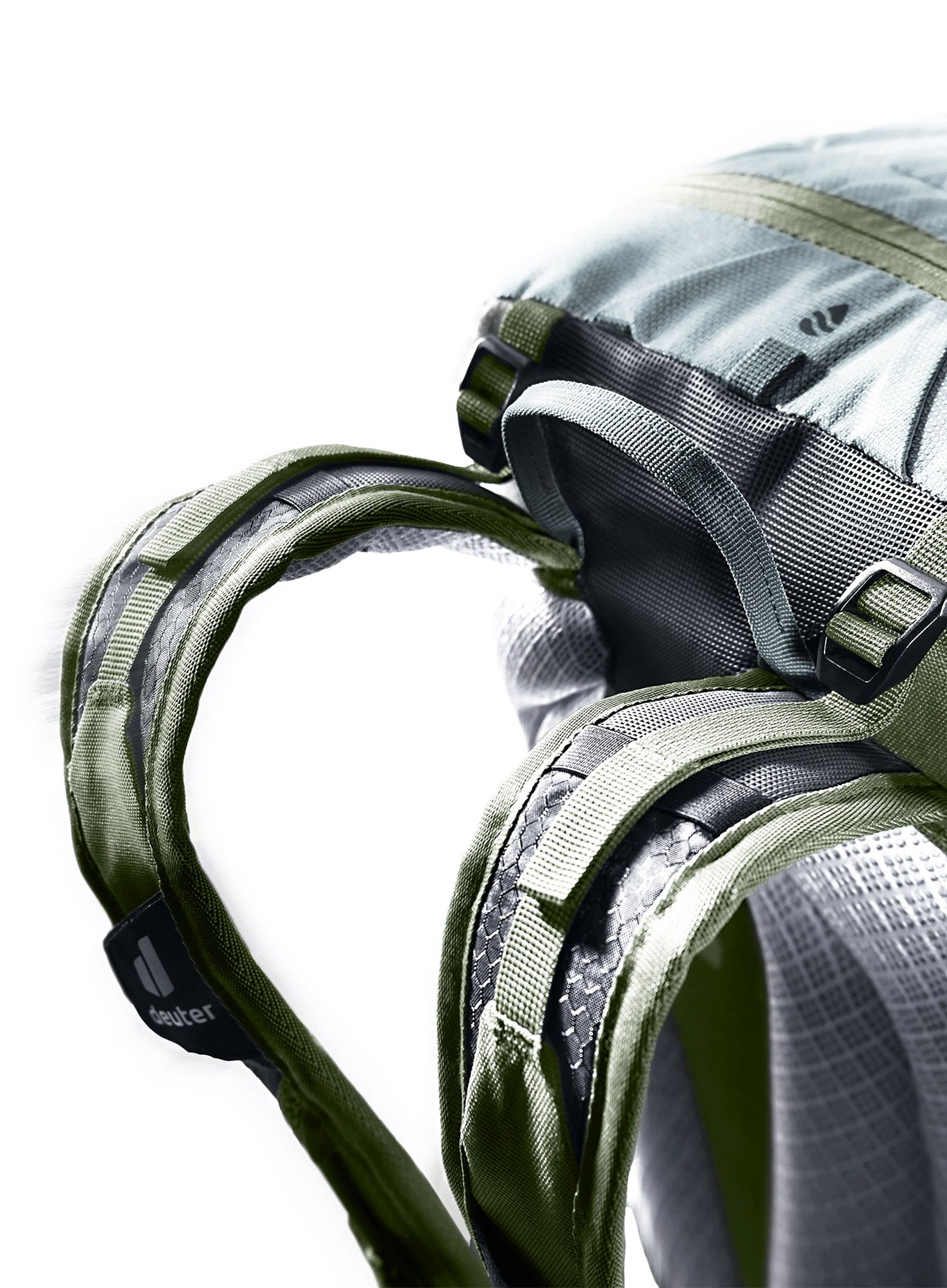 Ženski kolesarski nahrbtnik Deuter Attack 14 SL - sage/khaki