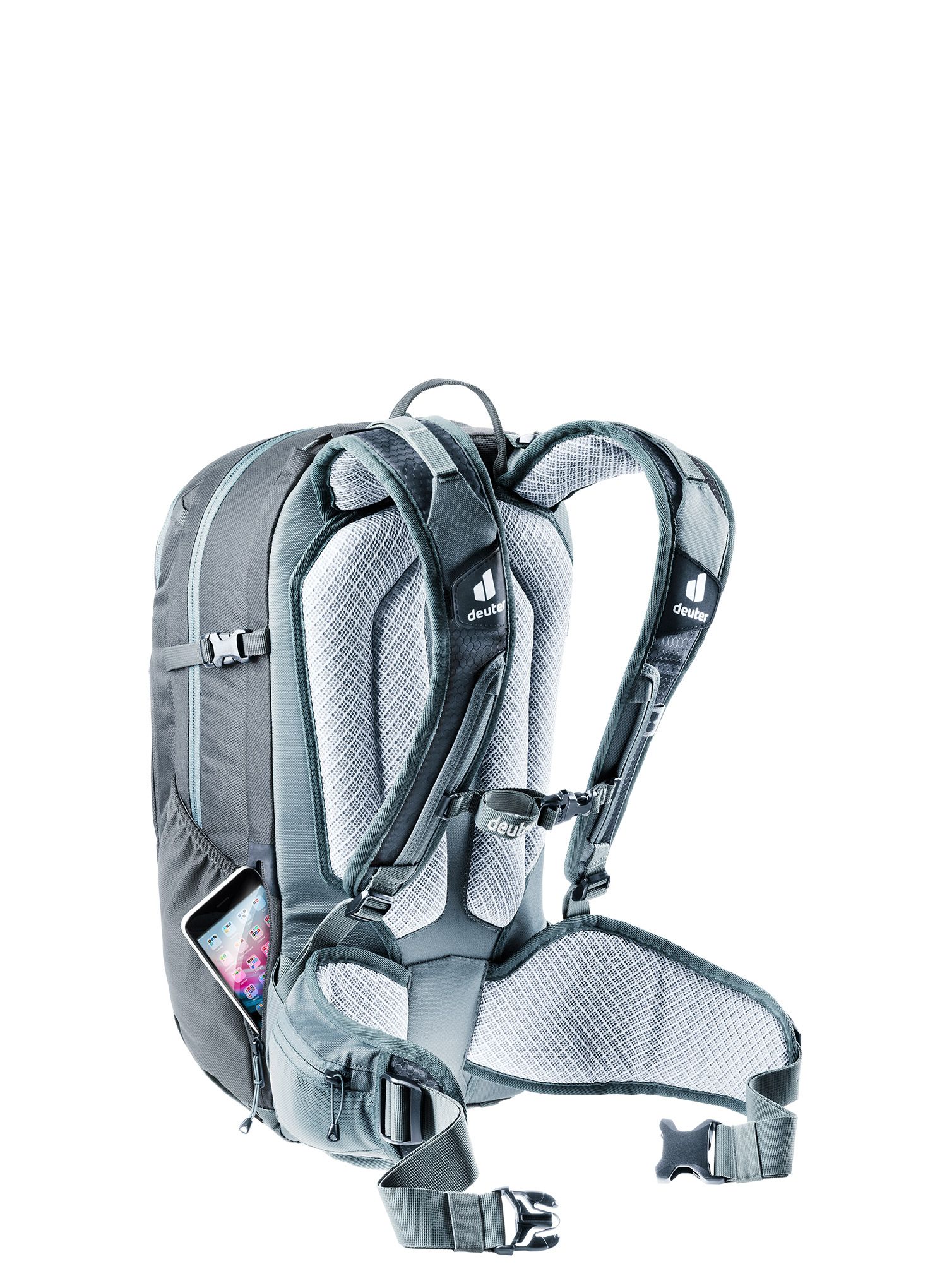 Kolesarski nahrbtnik Deuter Attack 20 - graphite/shale