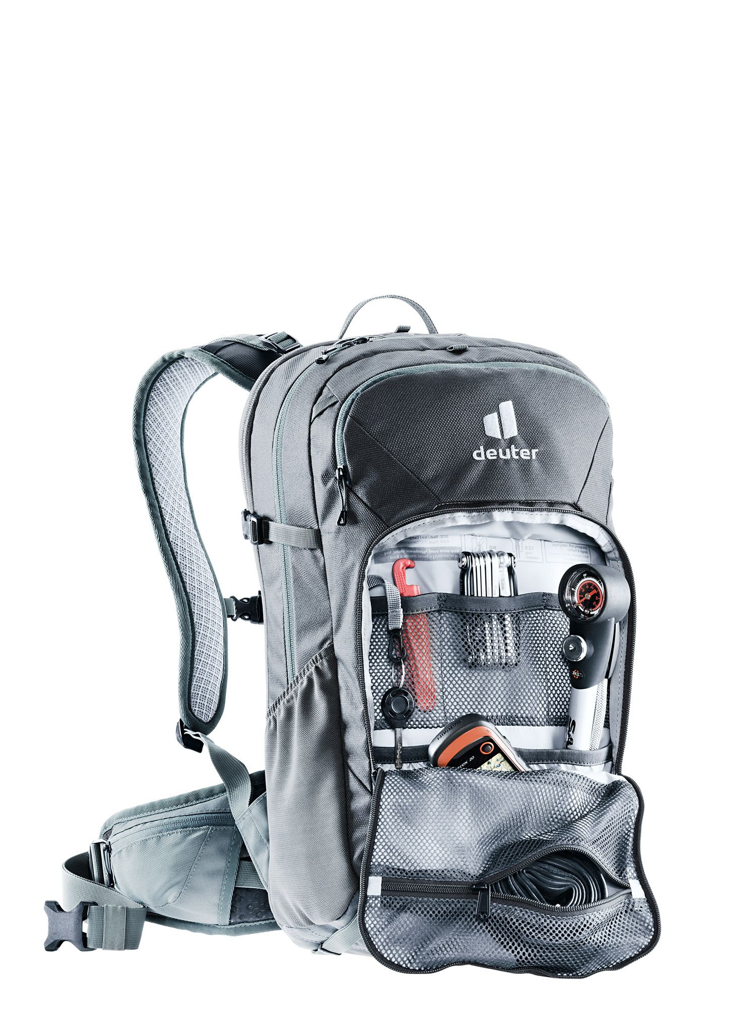 Kolesarski nahrbtnik Deuter Attack 20 - graphite/shale