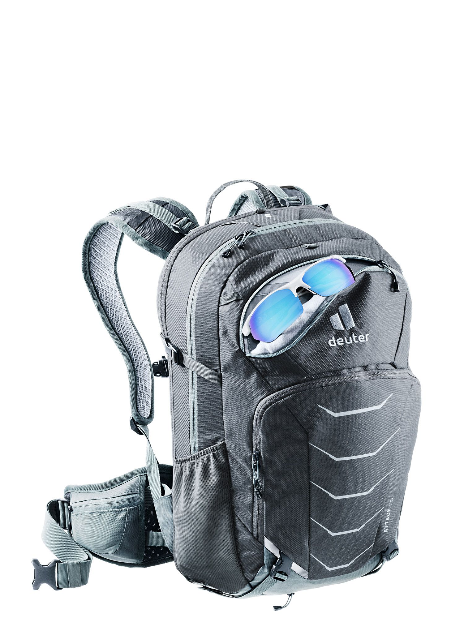 Kolesarski nahrbtnik Deuter Attack 20 - graphite/shale