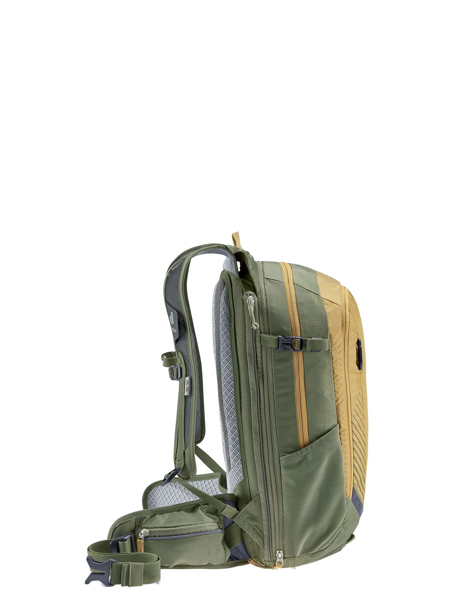 Kolesarski nahrbtnik Deuter Compact EXP 14 - caramel/khaki