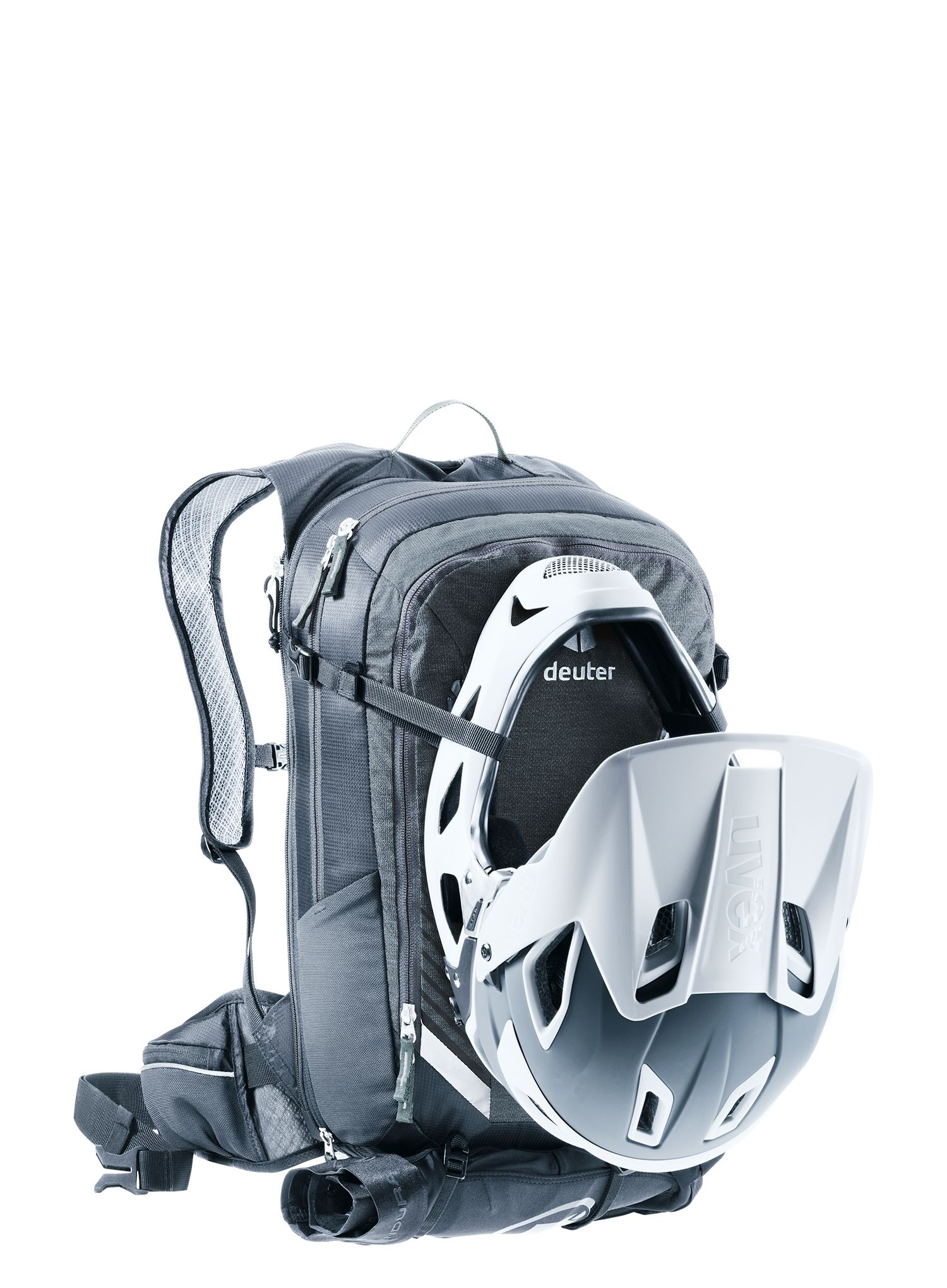 Kolesarski nahrbtnik Deuter Compact EXP 14 - graphite/black