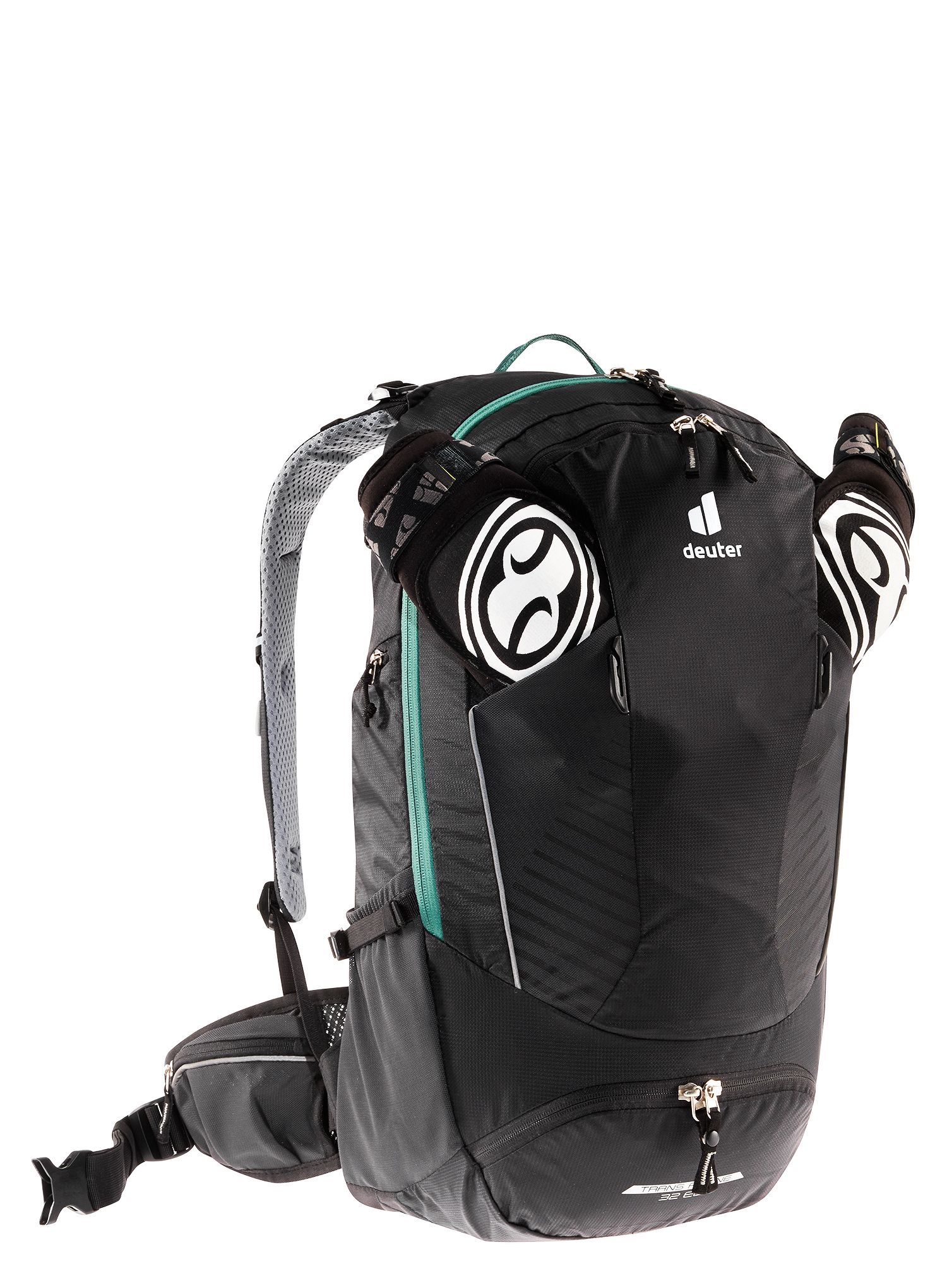 Kolesarski nahrbtnik Deuter Trans Alpine 32 EL - black