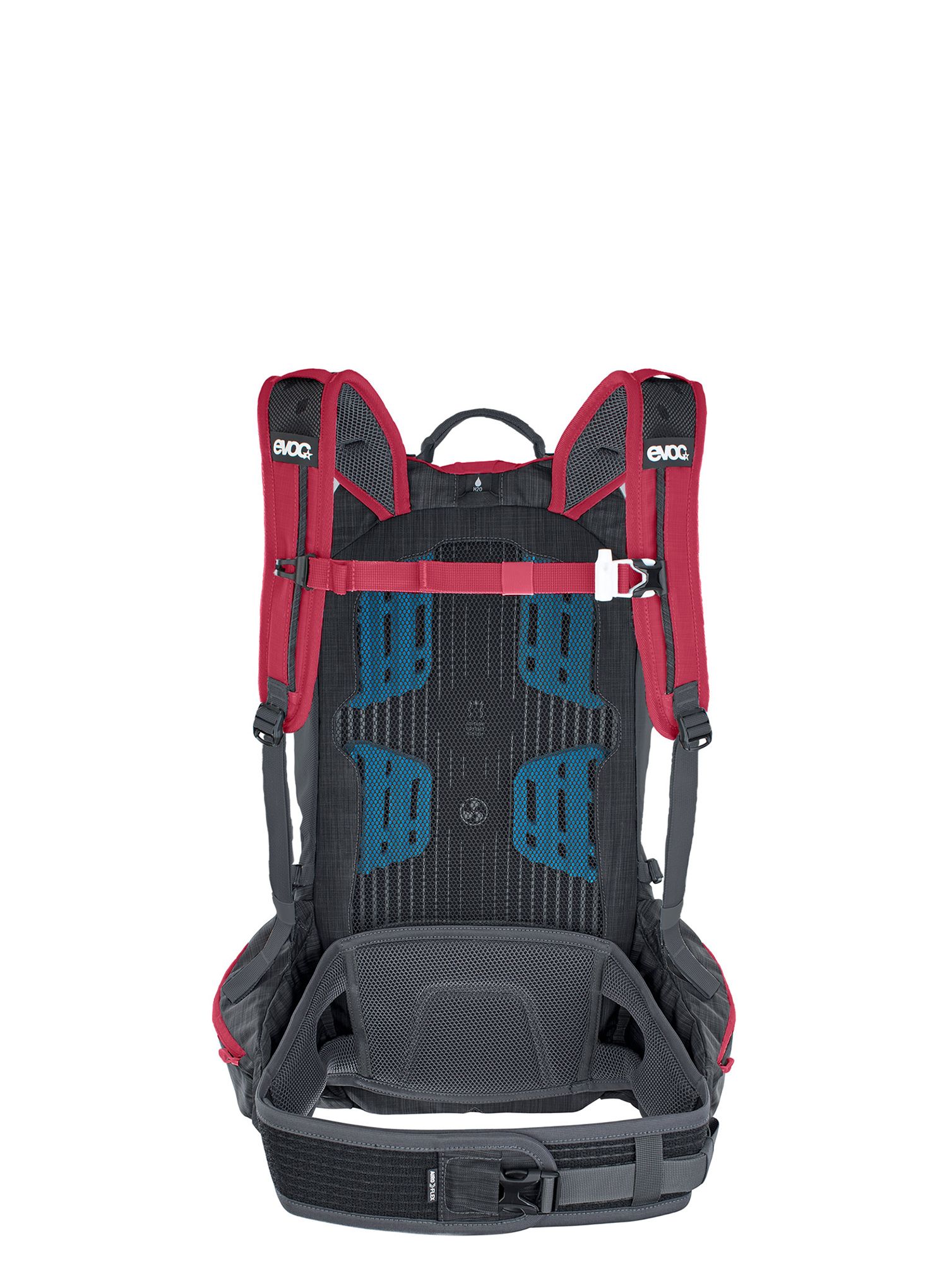 Kolesarski nahrbtnik Evoc Explorer Pro 30 - heather carbon grey/htr ruby