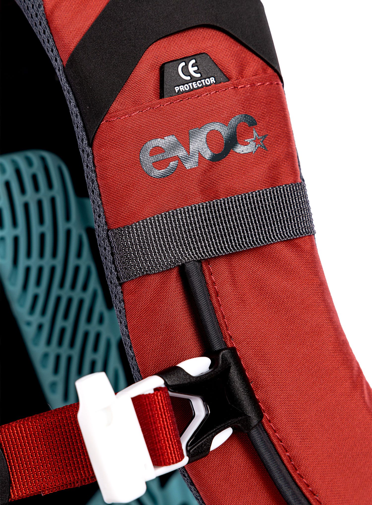 Kolesarski nahrbtnik EVOC Neo 16 - chili red/carbon grey