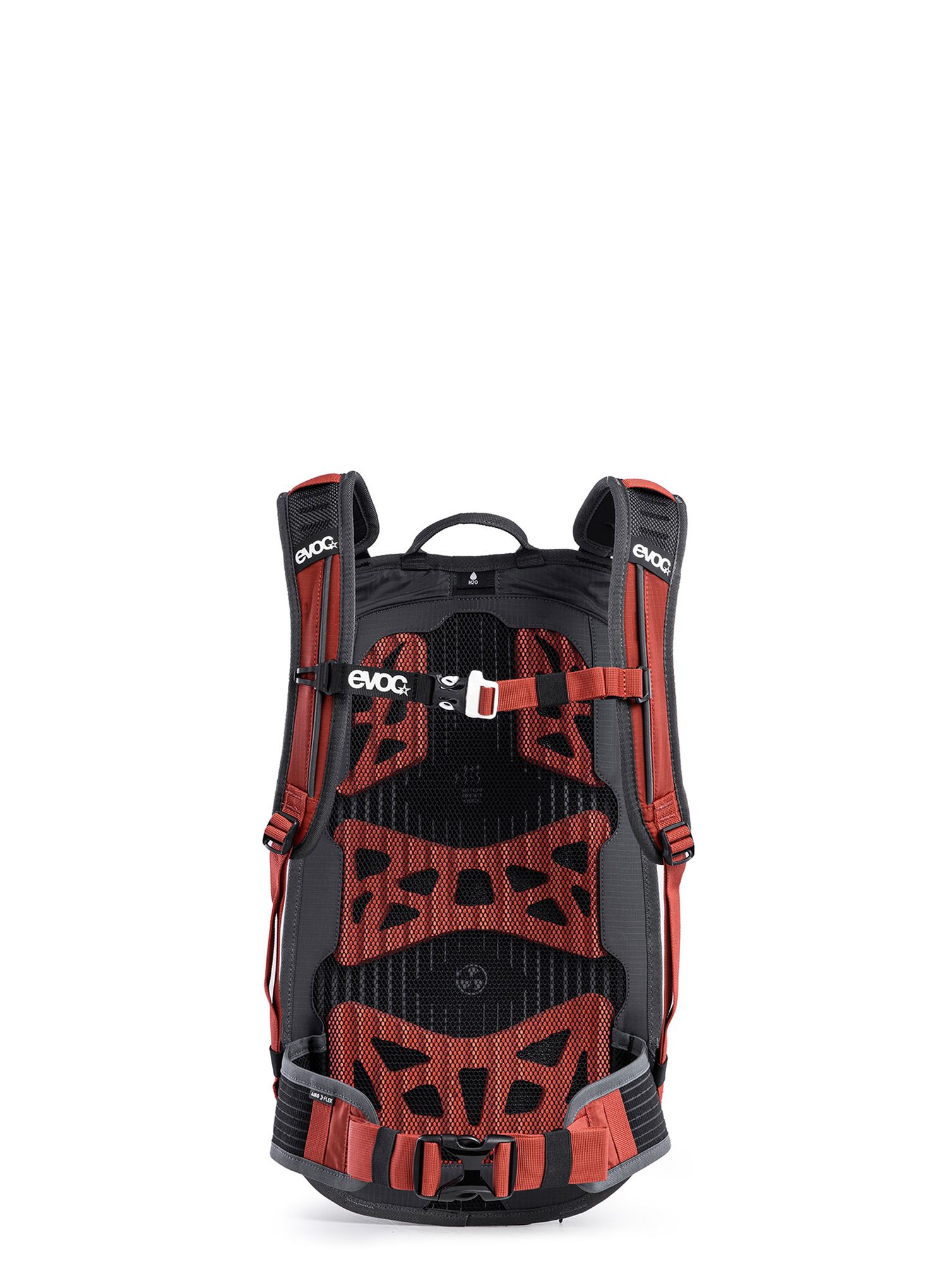 Kolesarski nahrbtnik Evoc Stage 12 - carbon grey/chili red