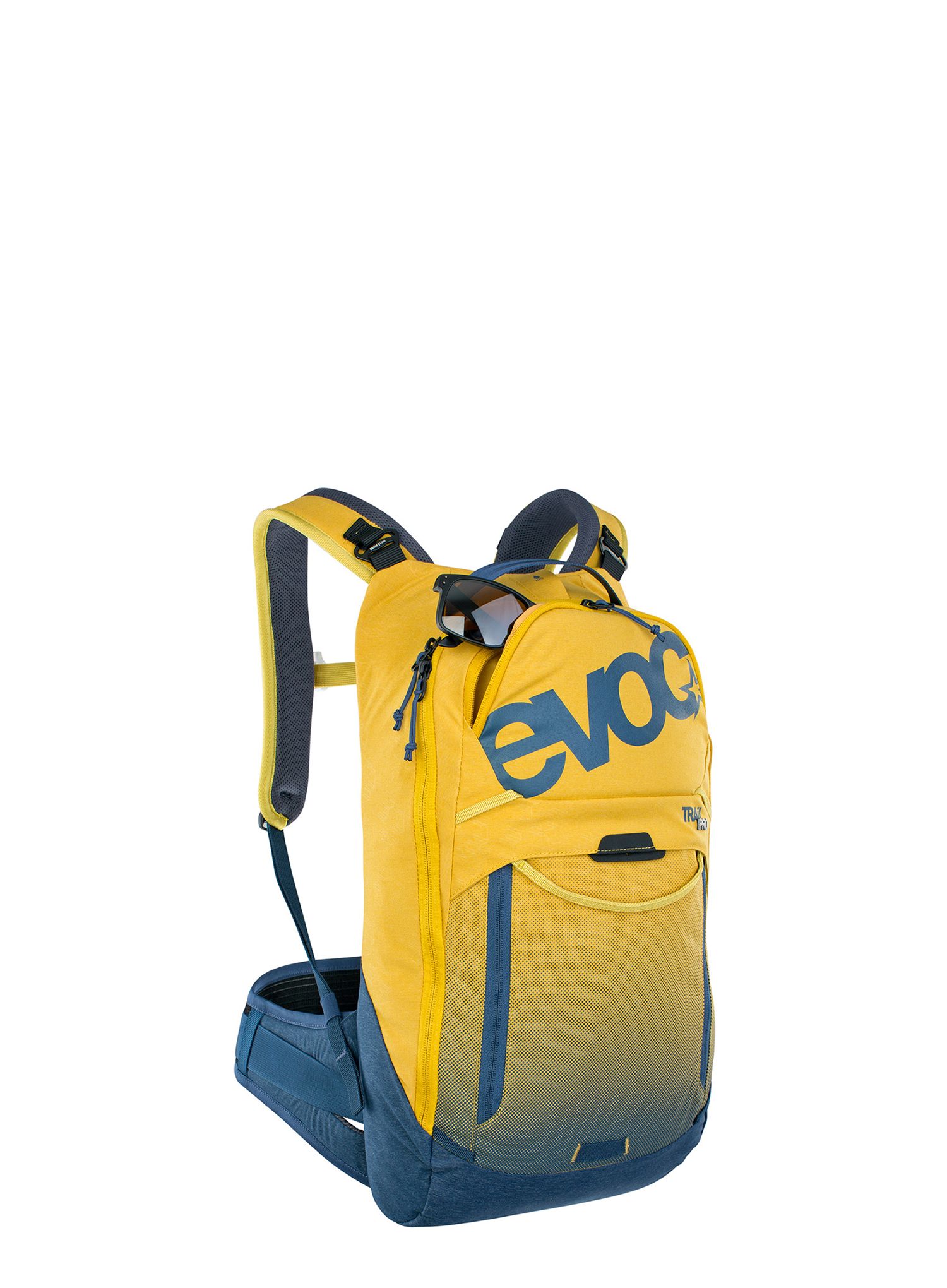 Kolesarski nahrbtnik Evoc Trail Pro 10 - curry/denim