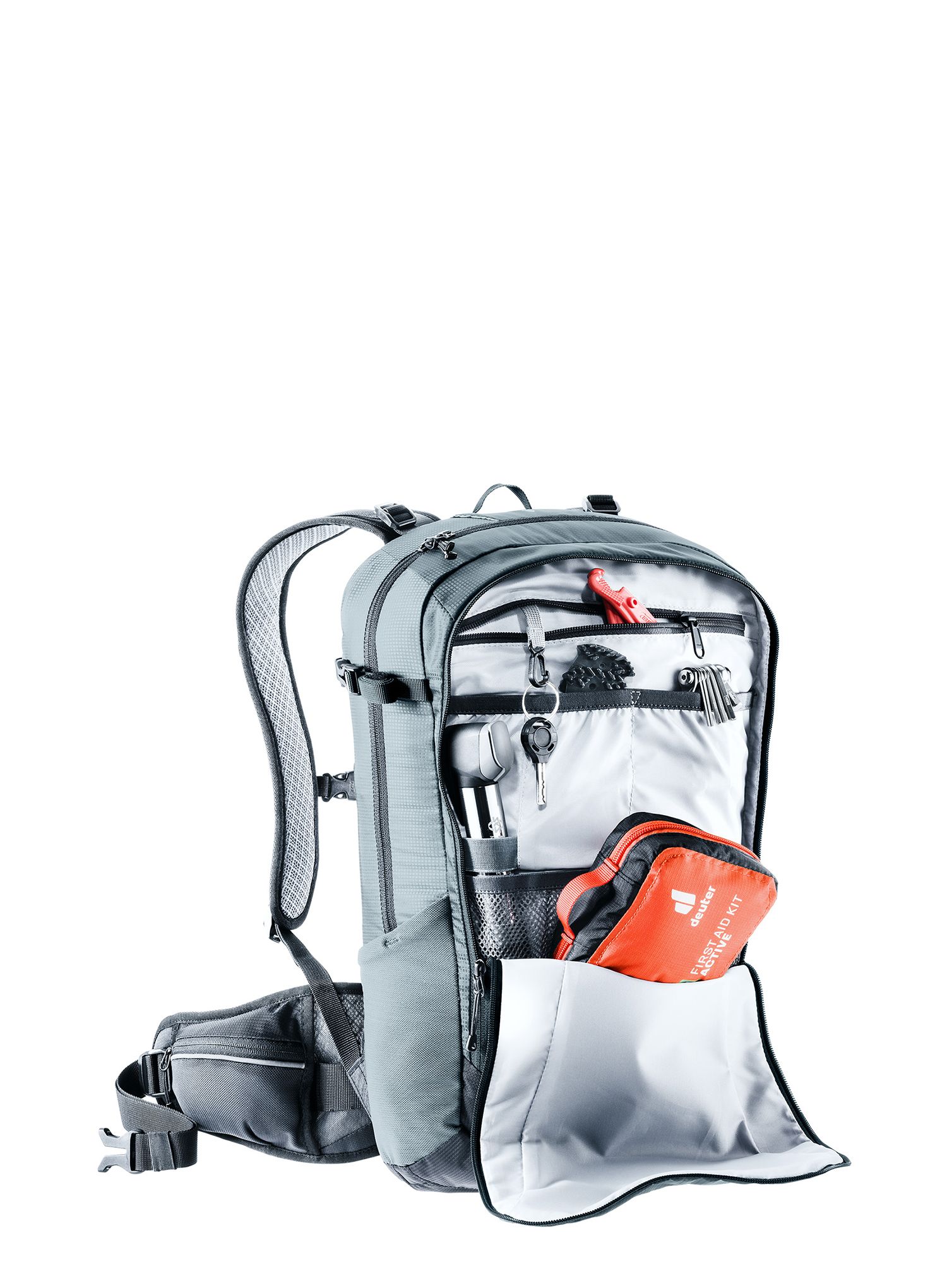 Kolesarski nahrbtnik Deuter Flyt 14 - graphite/black