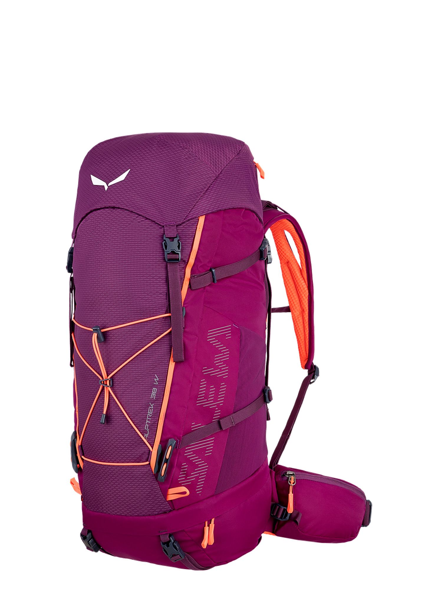 Ženski pohodniški nahrbtnik Salewa Alptrek 38+5 WS - dark purple