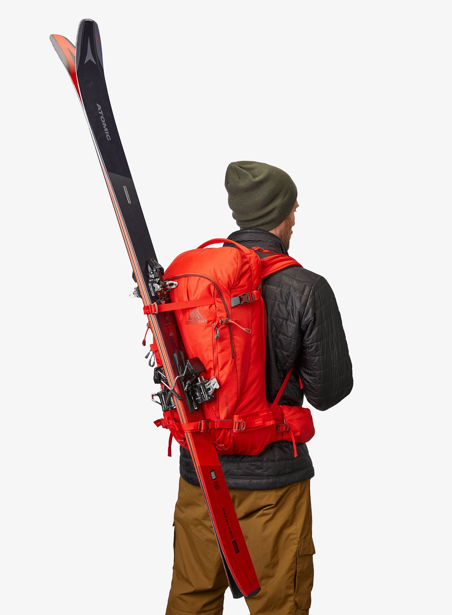 Nahrbtnik za turno smučanje Gregory Targhee 32 - lava red 