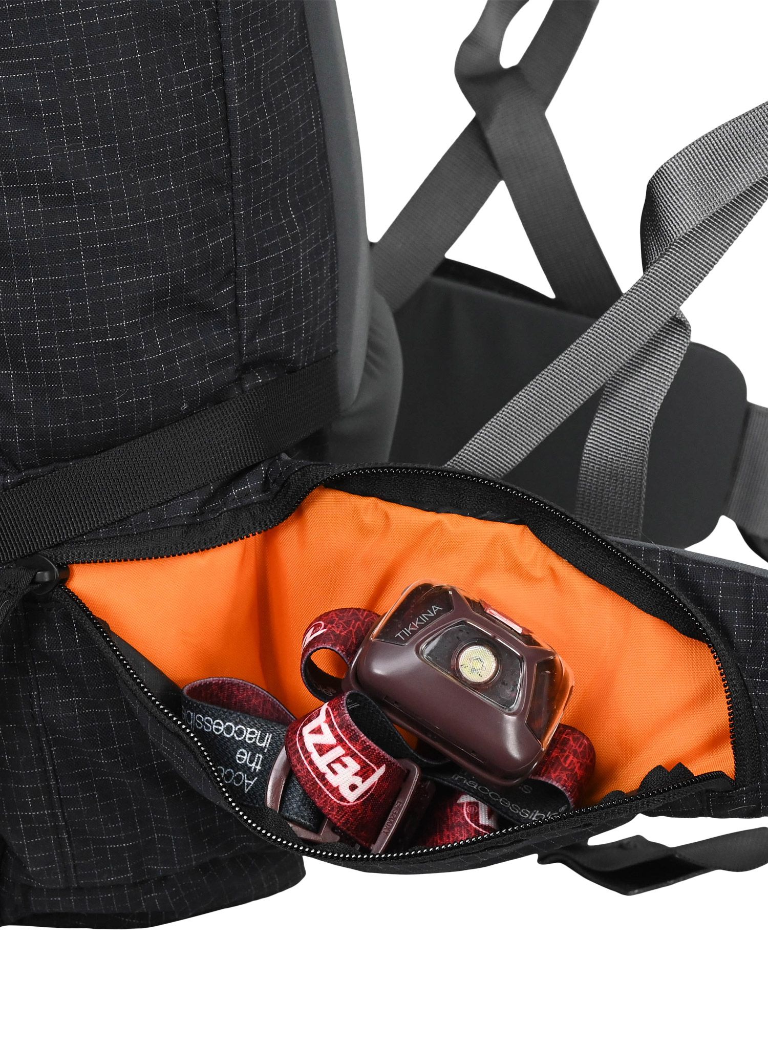 Nahrbtnik za turno smučanje Mystery Ranch Saddle Peak - black