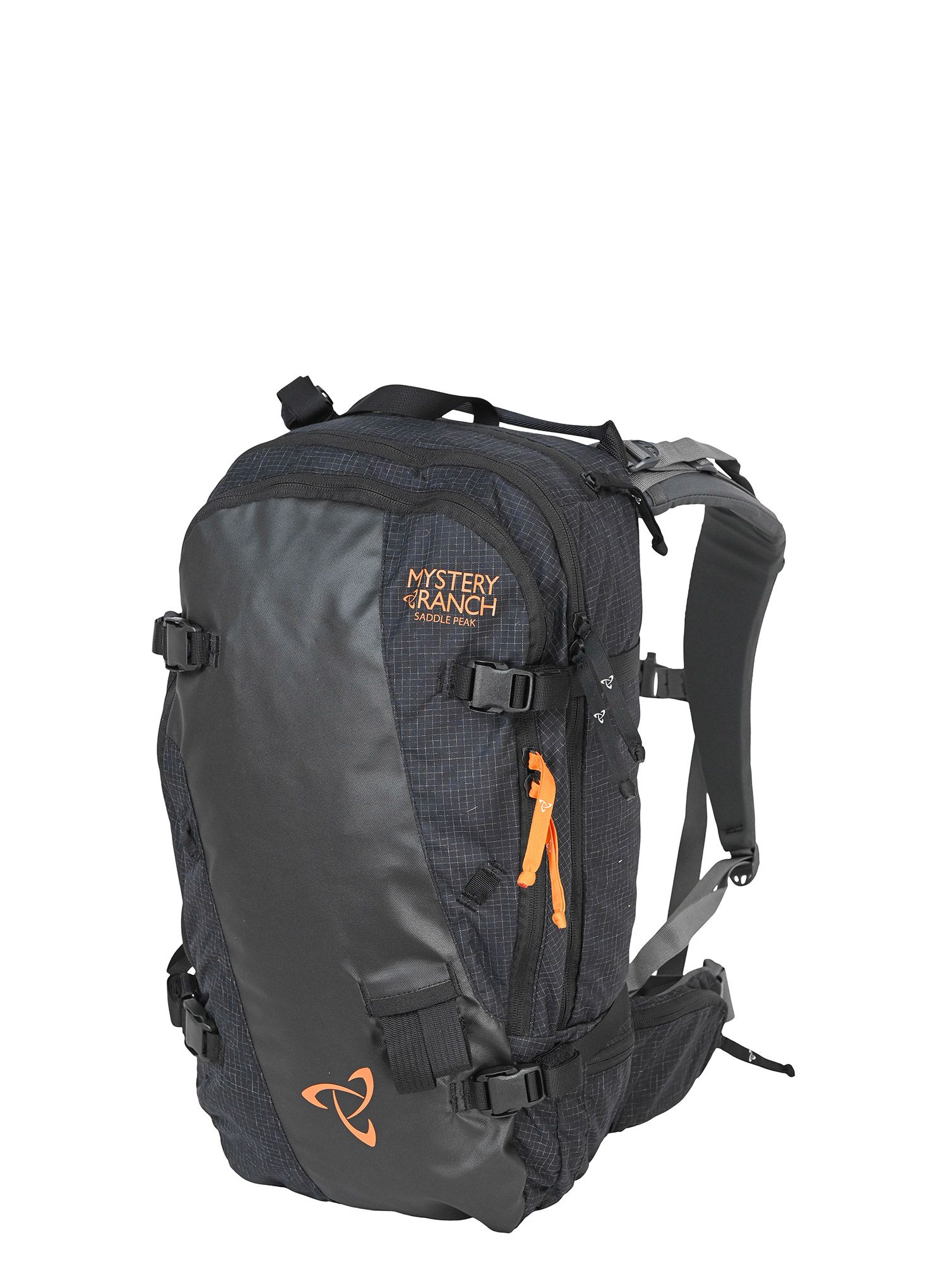 Nahrbtnik za turno smučanje Mystery Ranch Saddle Peak - black