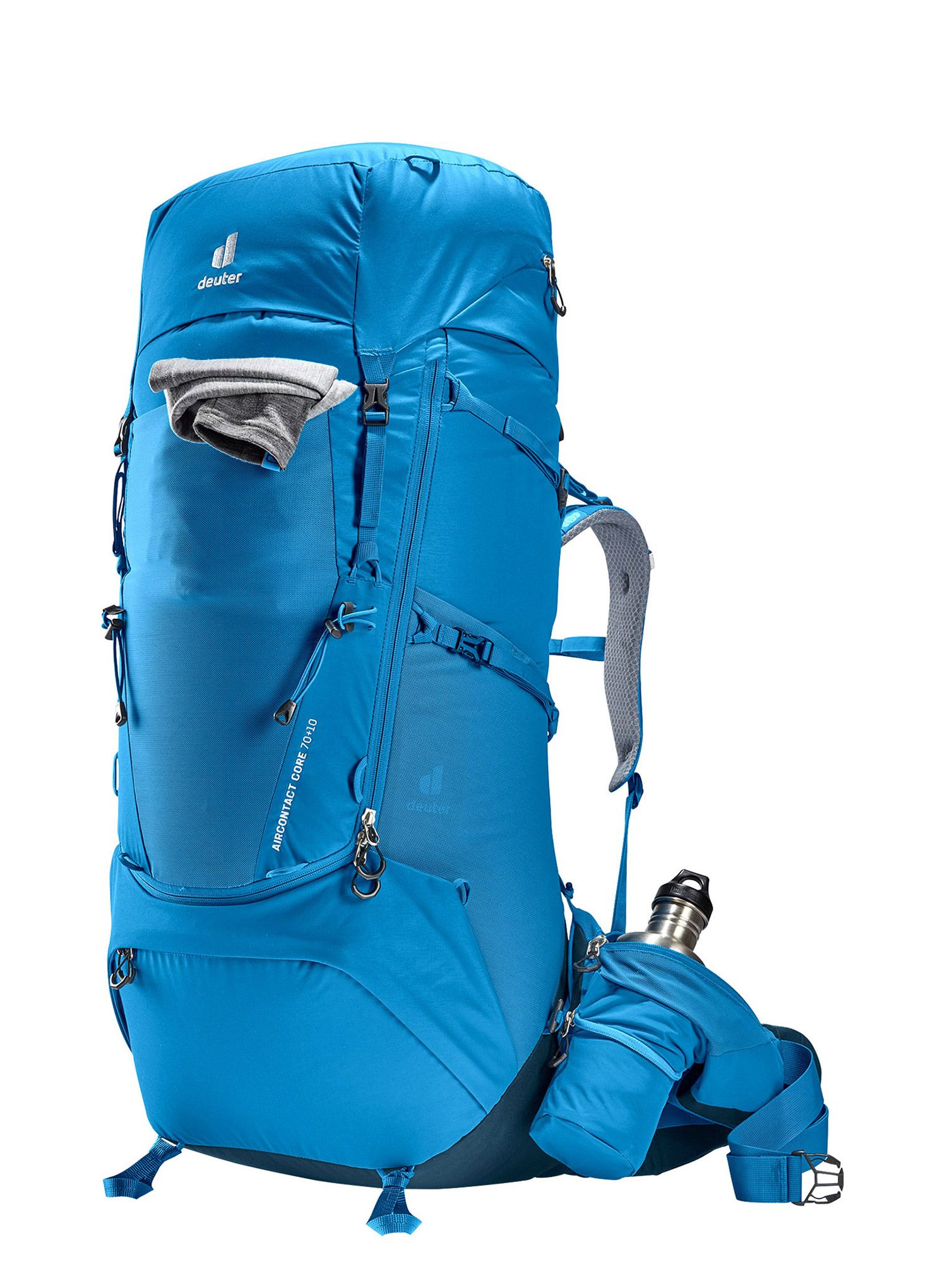 Pohodniški nahrbtnik Deuter Aircontact 70+10 - reef/ink