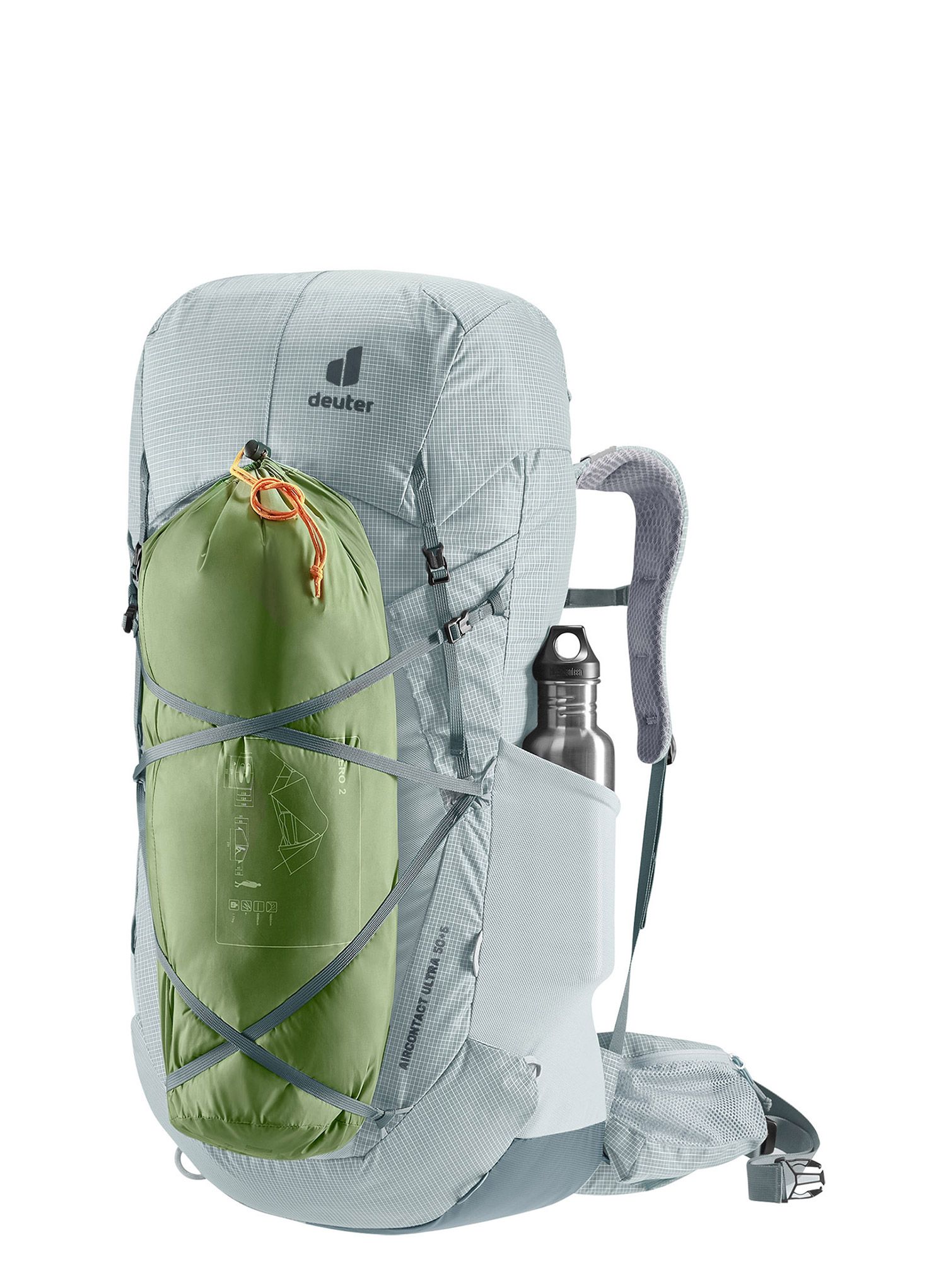 Pohodniški nahrbtnik Deuter Aircontact Ultra 50+5 - tin/shale