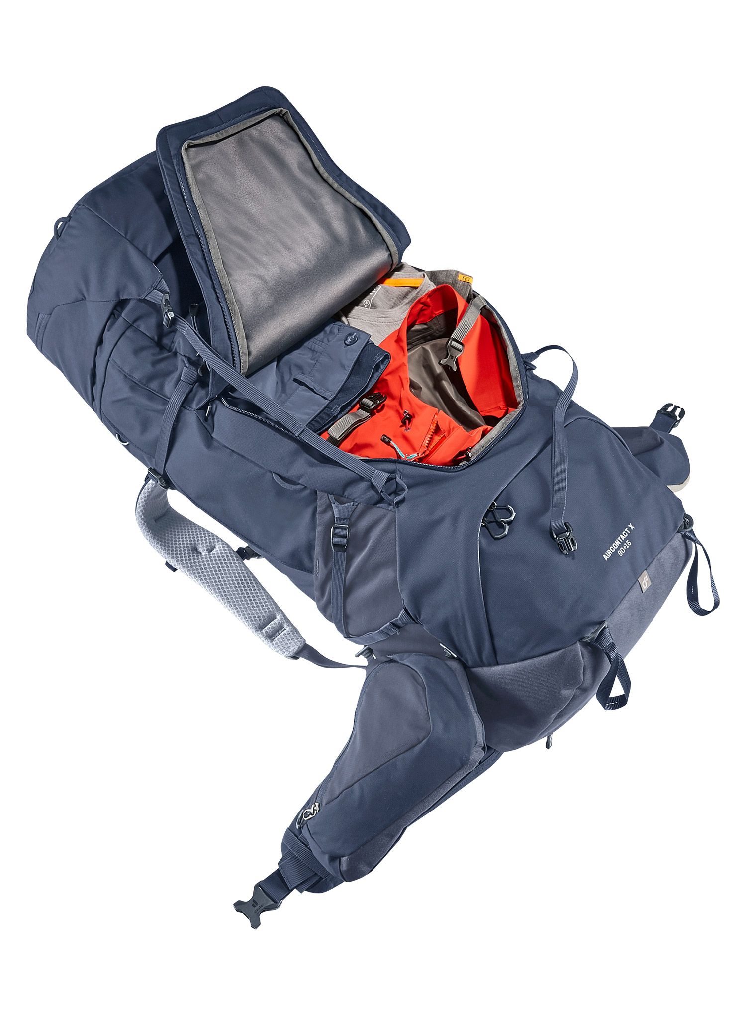 Pohodniški nahrbtnik Deuter Aircontact X 80+15 - ink