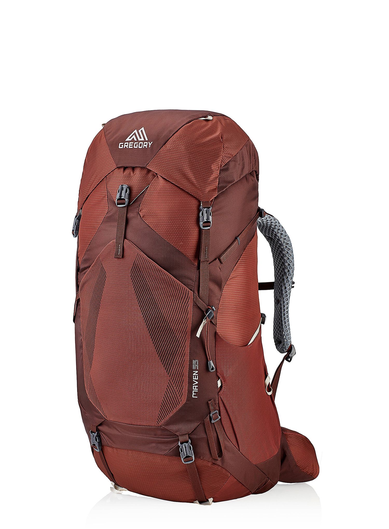 Ženski pohodniški nahrbtnik Gregory Maven 55 - rosewood red