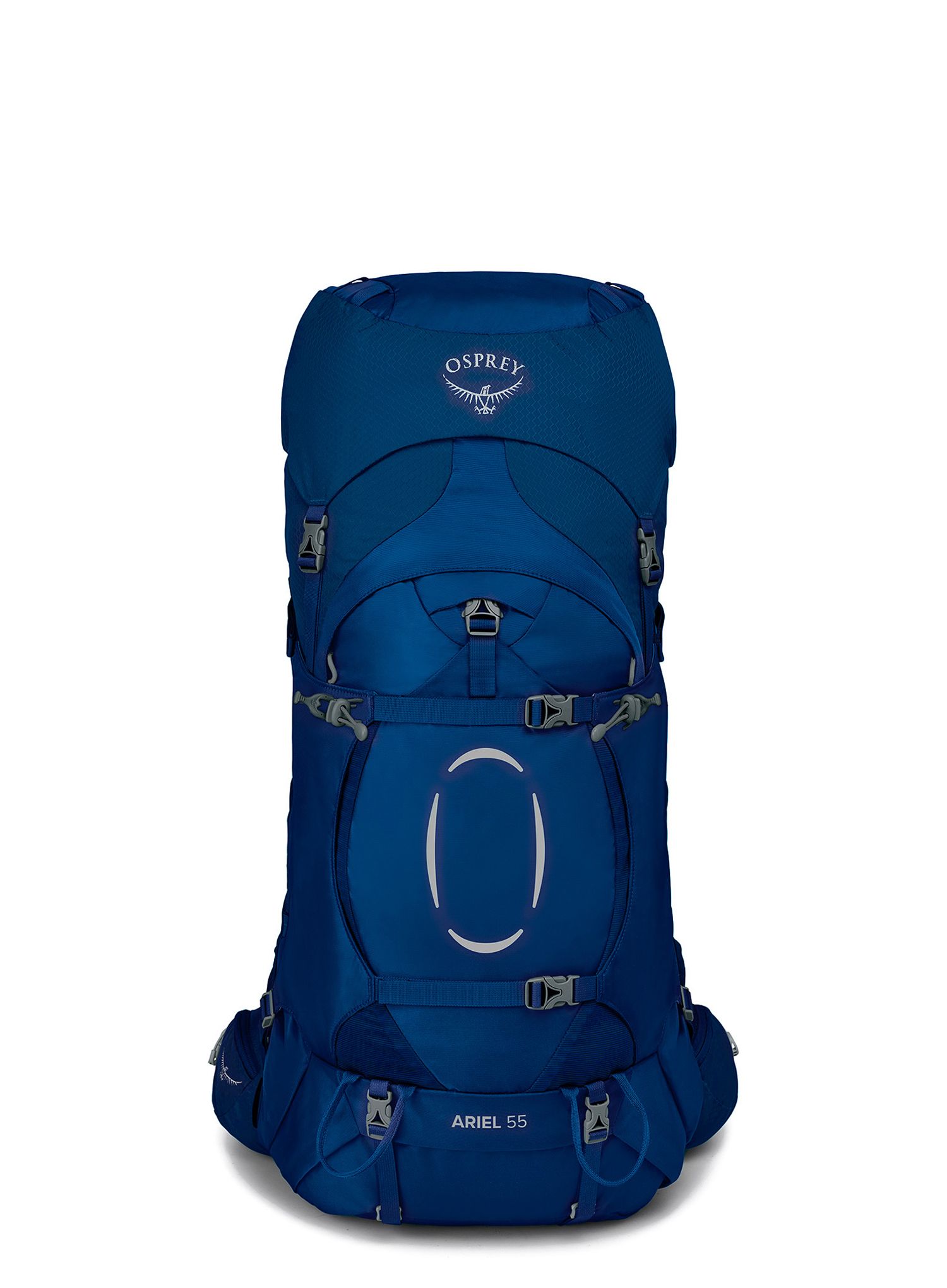 Ženski pohodniški nahrbtnik Osprey Ariel 55 - ceramic blue