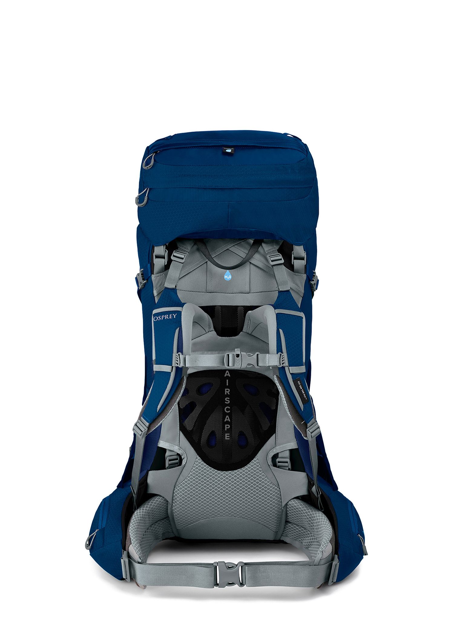 Ženski pohodniški nahrbtnik Osprey Ariel 55 - ceramic blue