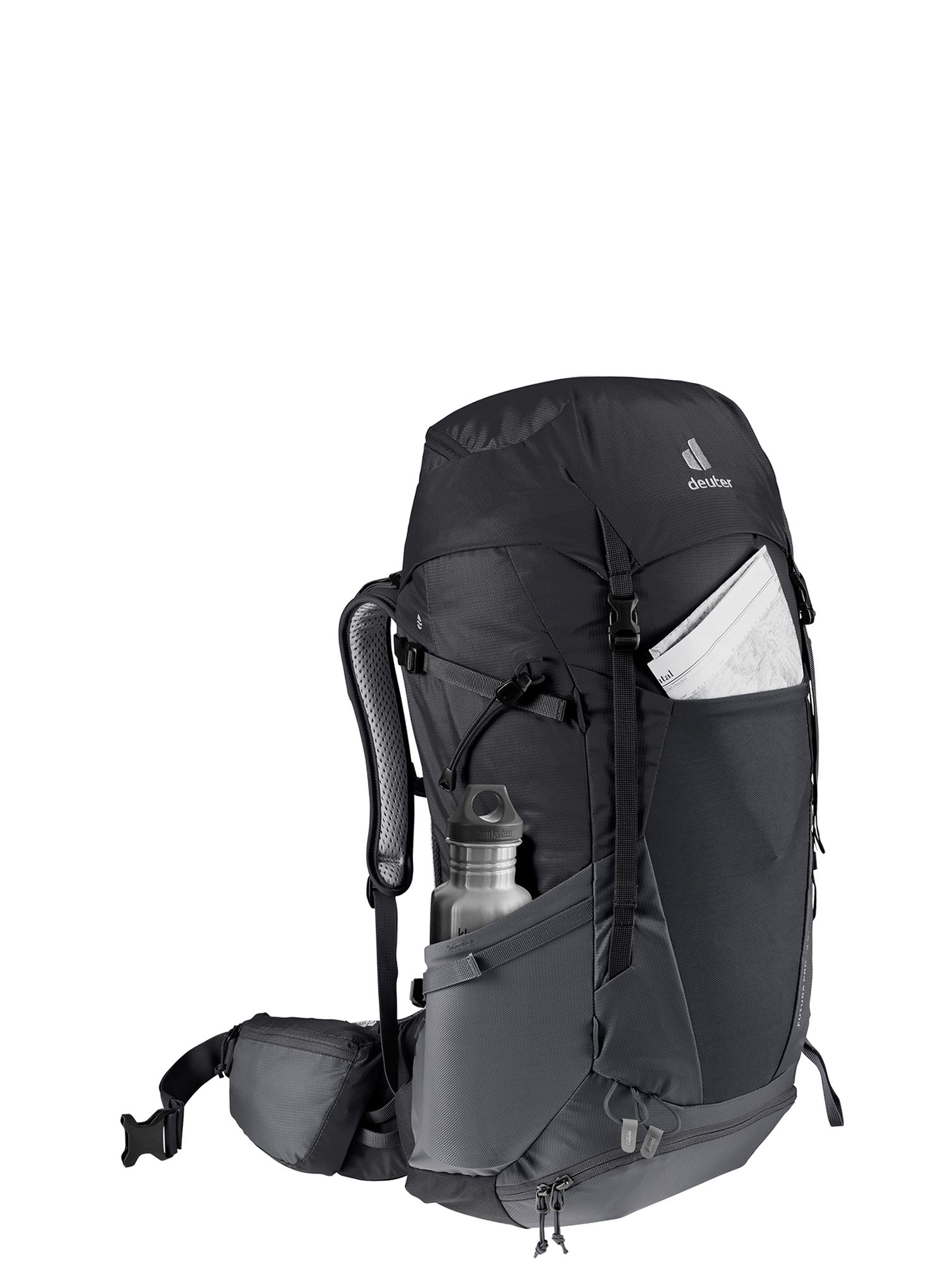 Pohodniški nahrbtnik Deuter Futura Pro 38 SL - black/graphite
